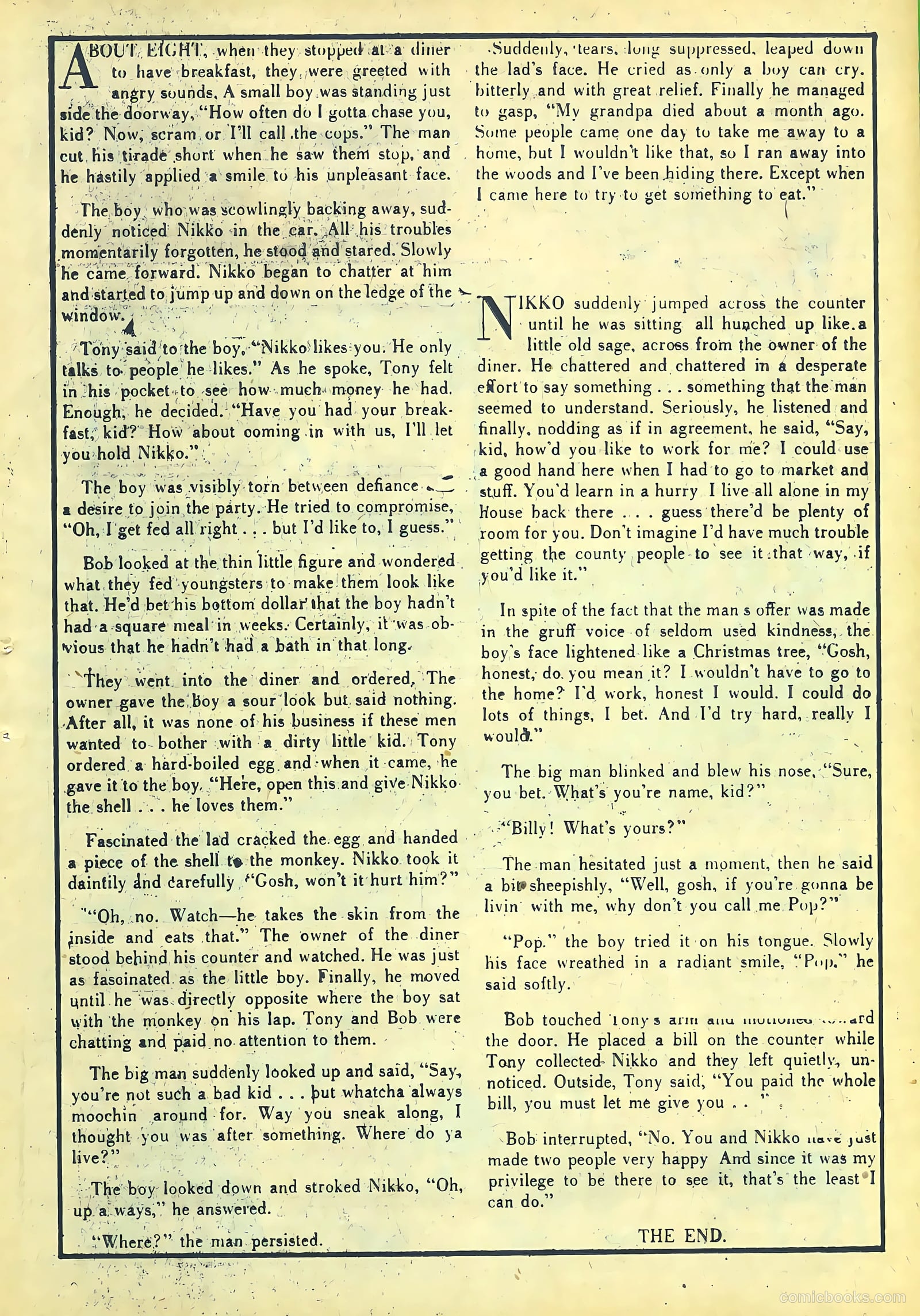 Conqueror Comics #1 (1945) — page 19