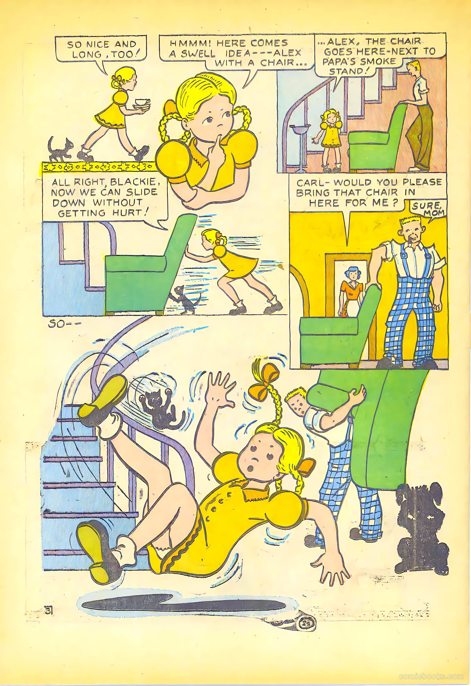 Conqueror Comics #1 (1945) — page 22