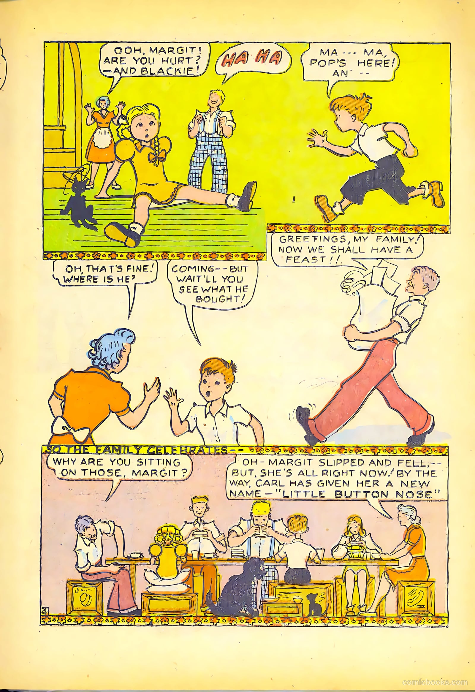 Conqueror Comics #1 (1945) — page 23