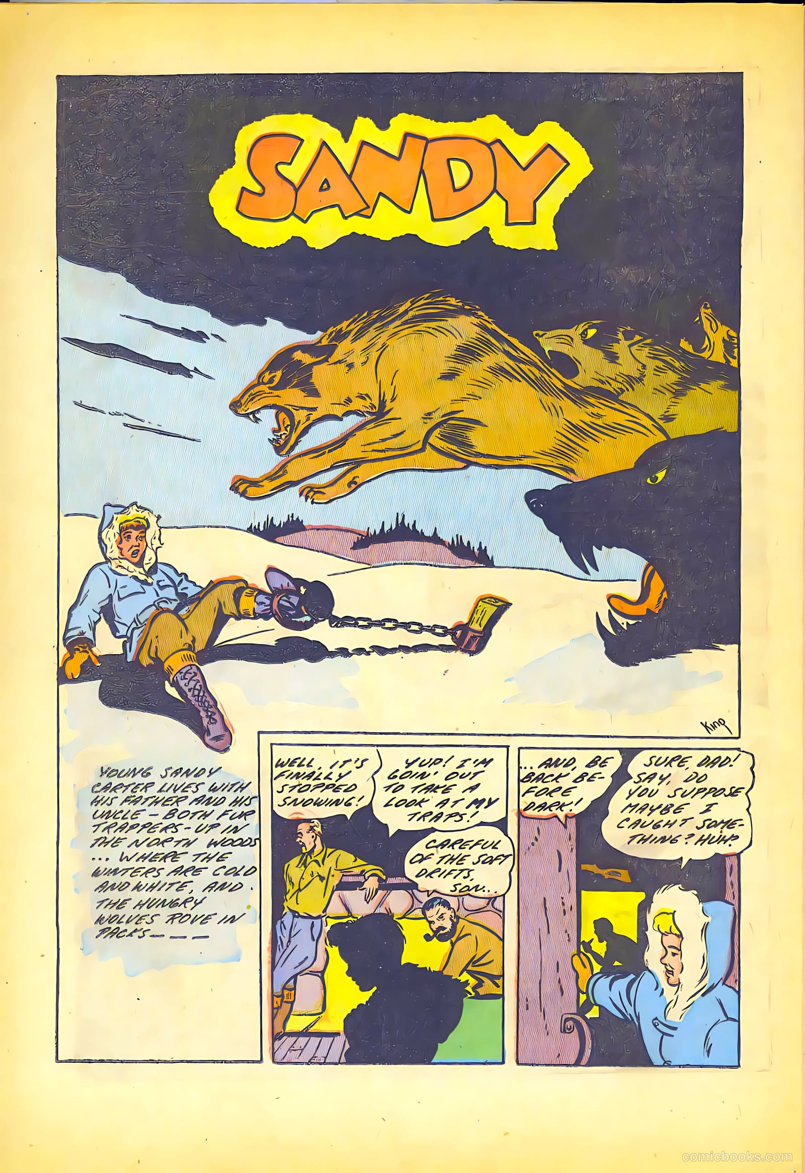 Conqueror Comics #1 (1945) — page 24