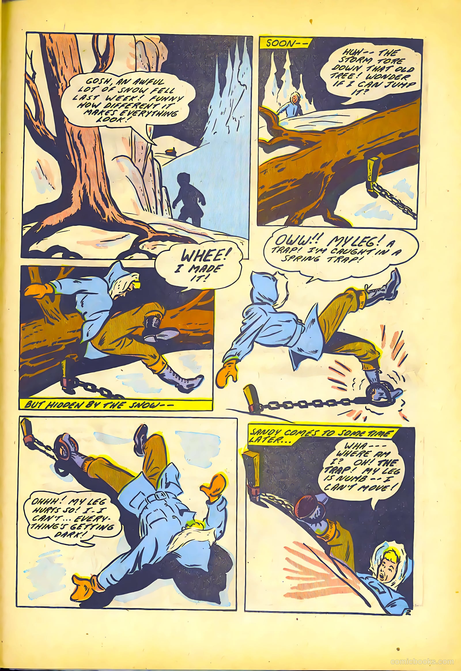 Conqueror Comics #1 (1945) — page 25