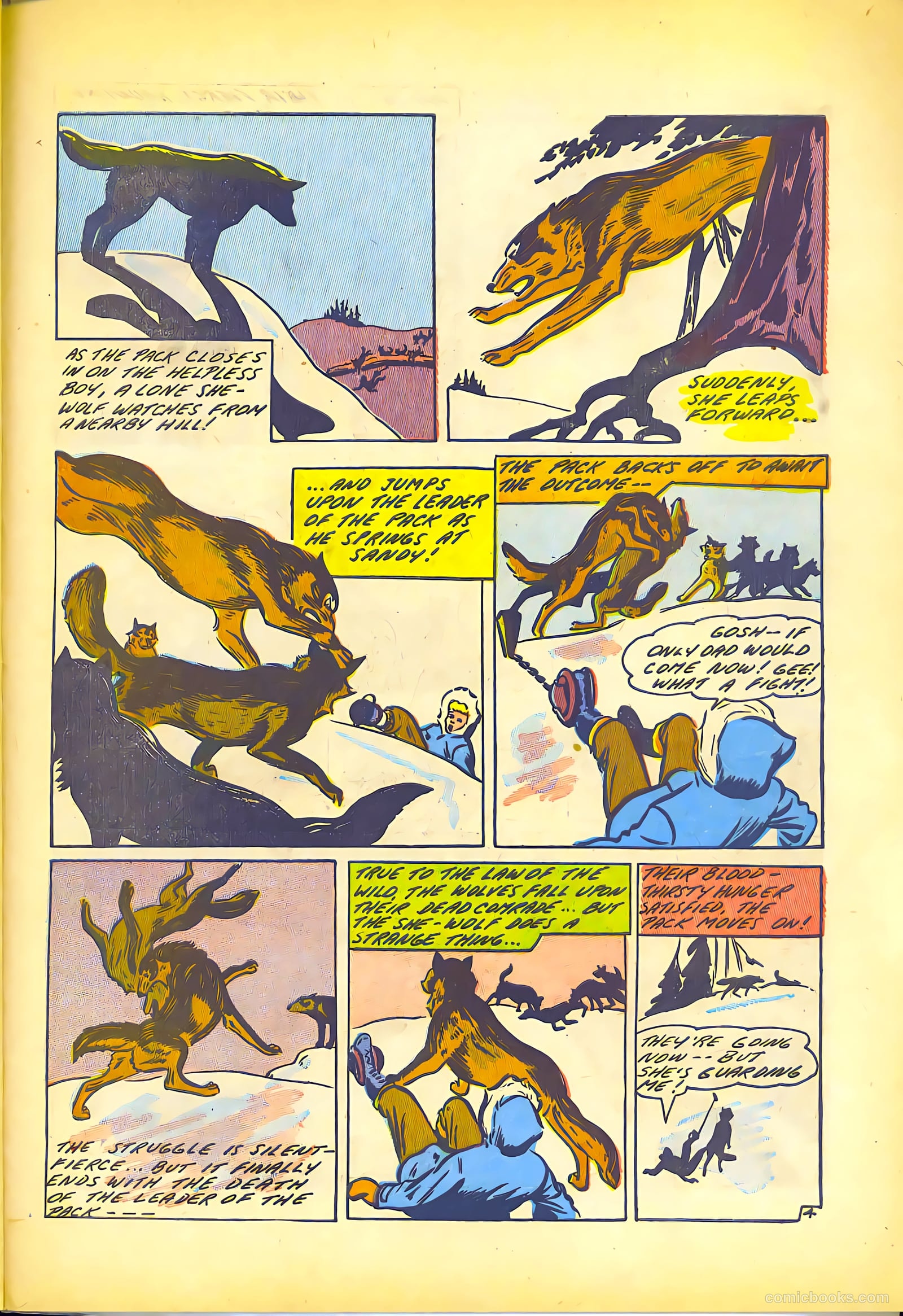Conqueror Comics #1 (1945) — page 27