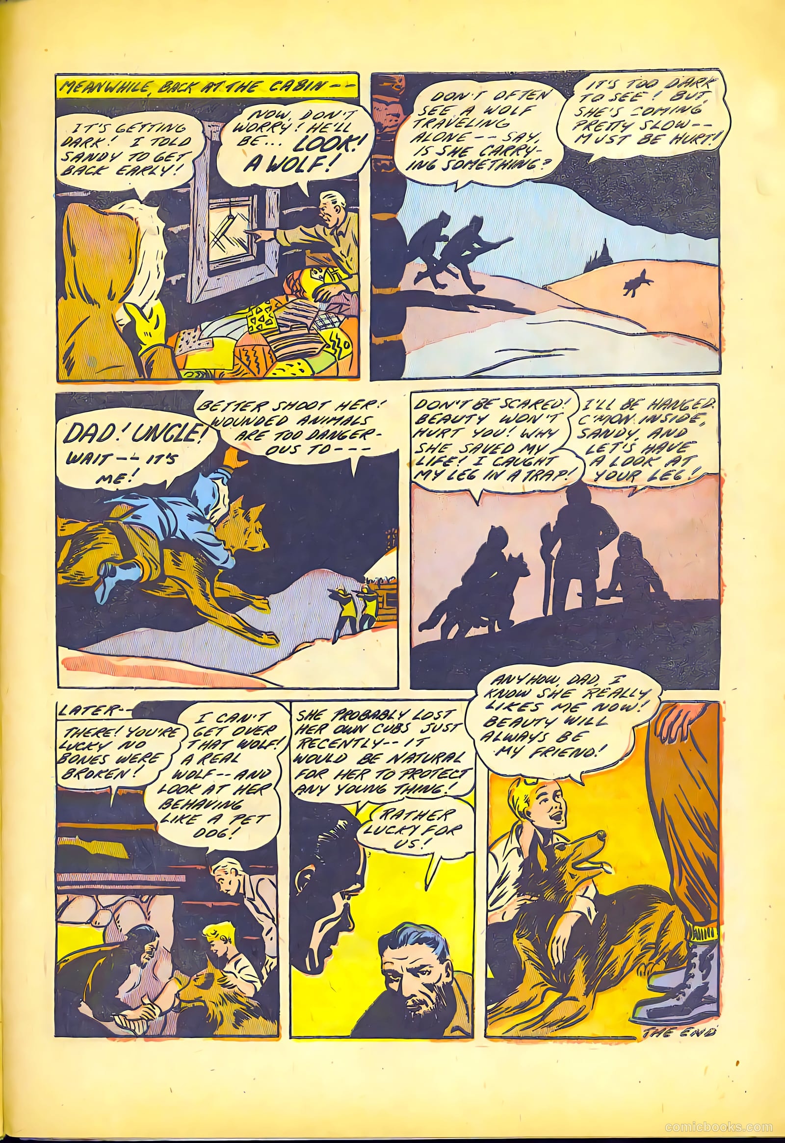 Conqueror Comics #1 (1945) — page 29