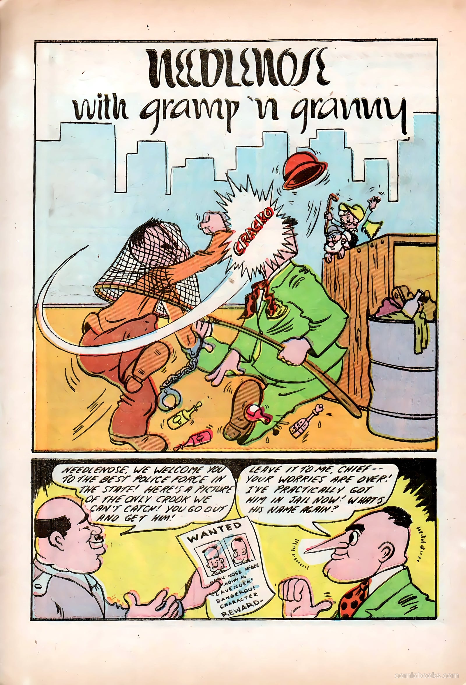 Conqueror Comics #1 (1945) — page 30