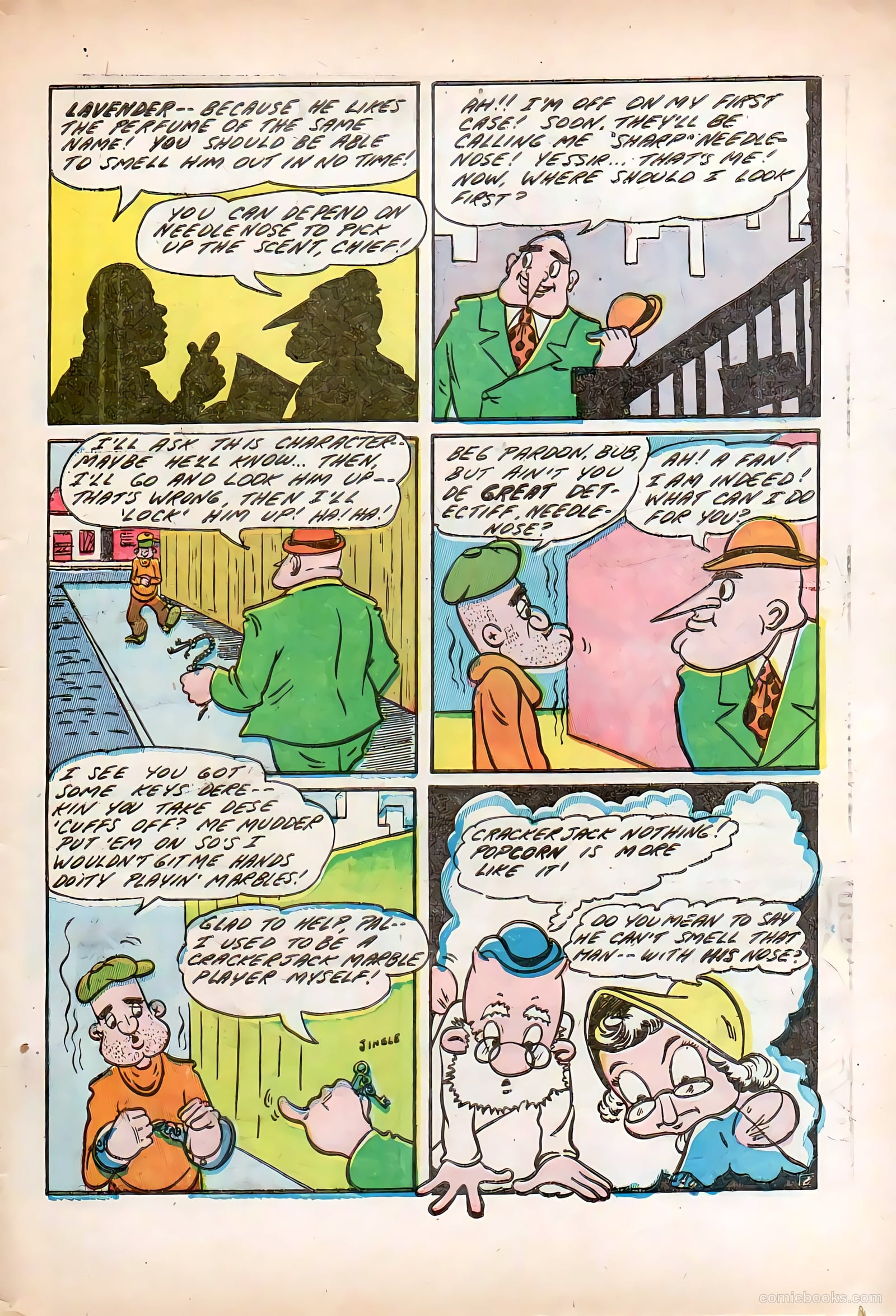 Conqueror Comics #1 (1945) — page 31