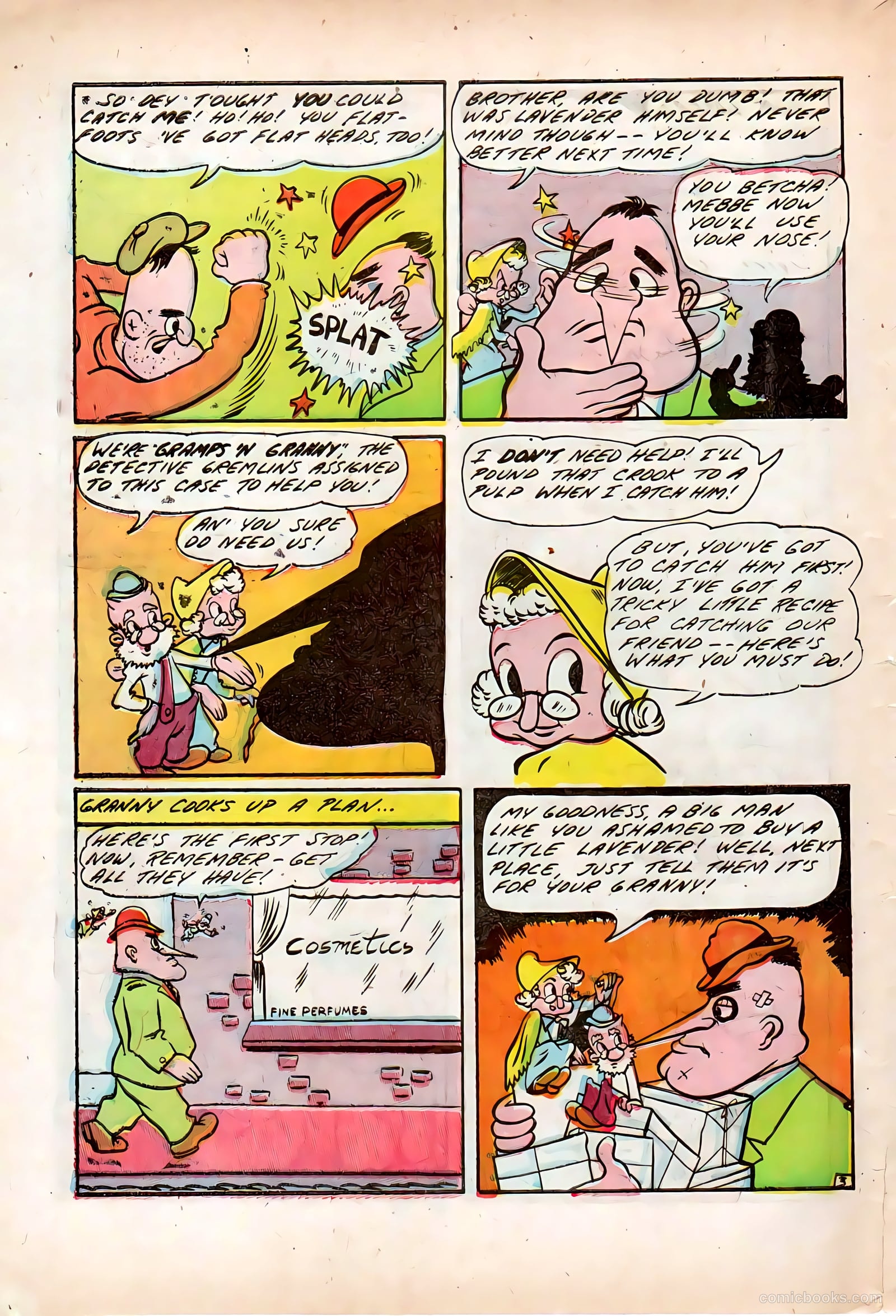 Conqueror Comics #1 (1945) — page 32