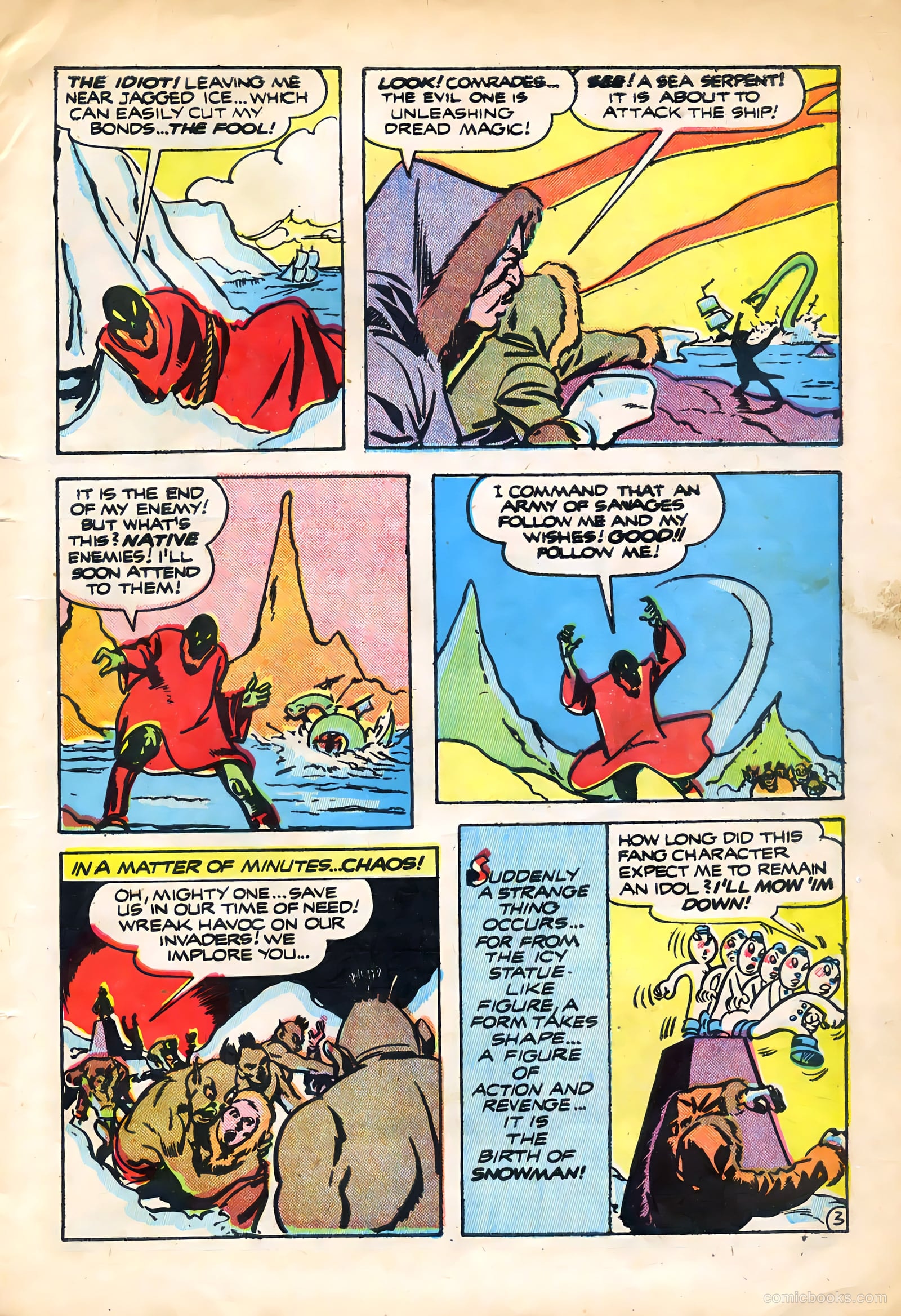 Tally-Ho Comics #1 — page 5