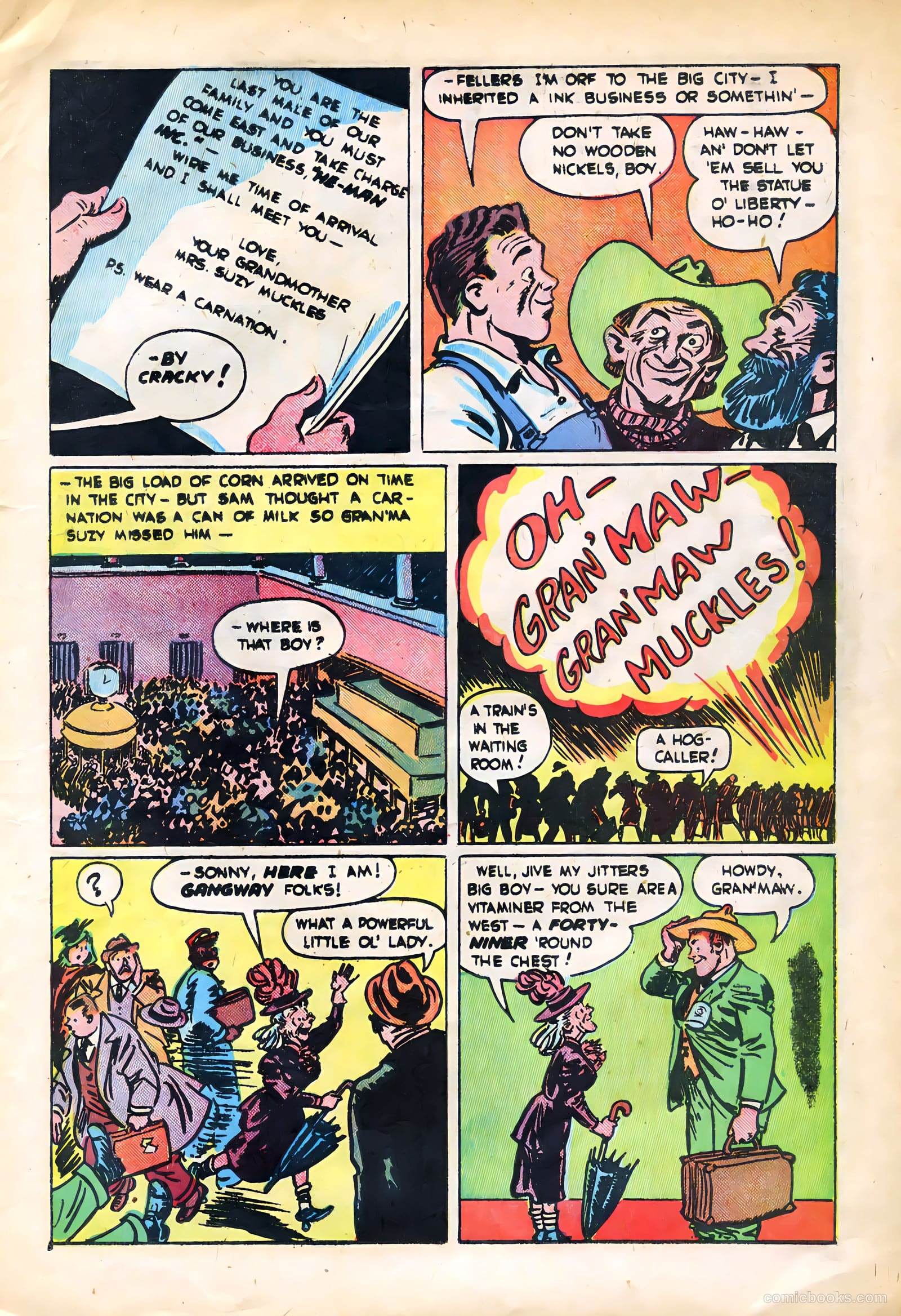 Tally-Ho Comics #1 — page 13