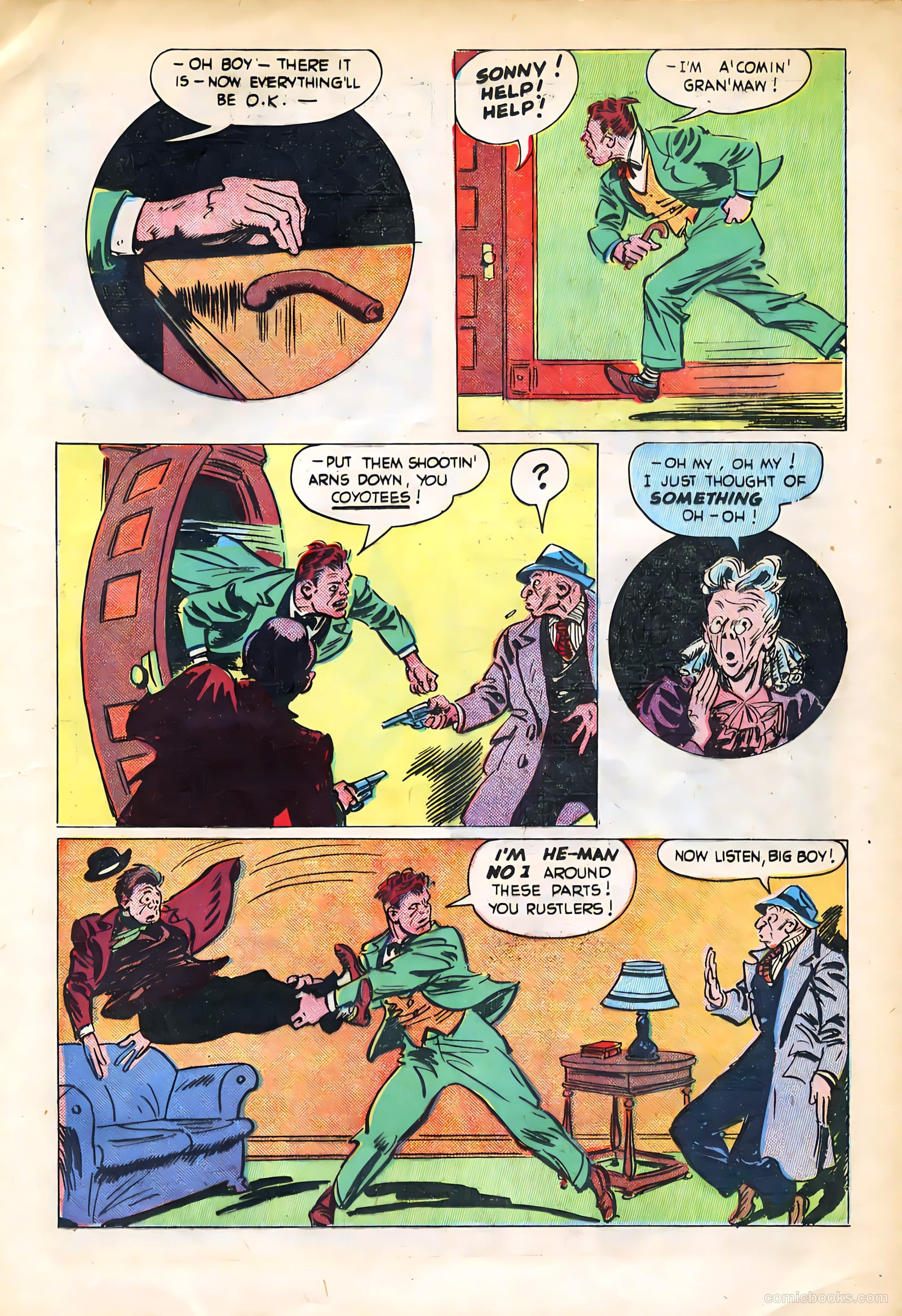 Tally-Ho Comics #1 — page 17