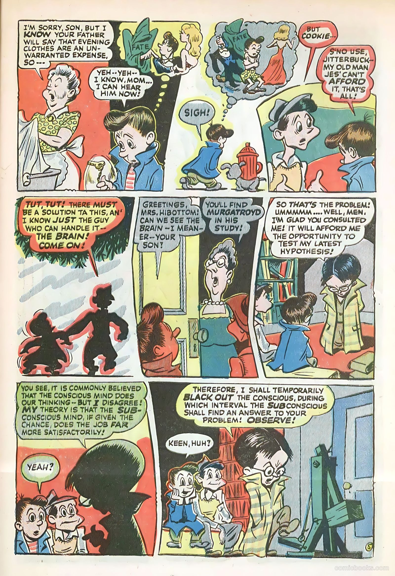 Topsy Turvy #1 (1945) — page 8
