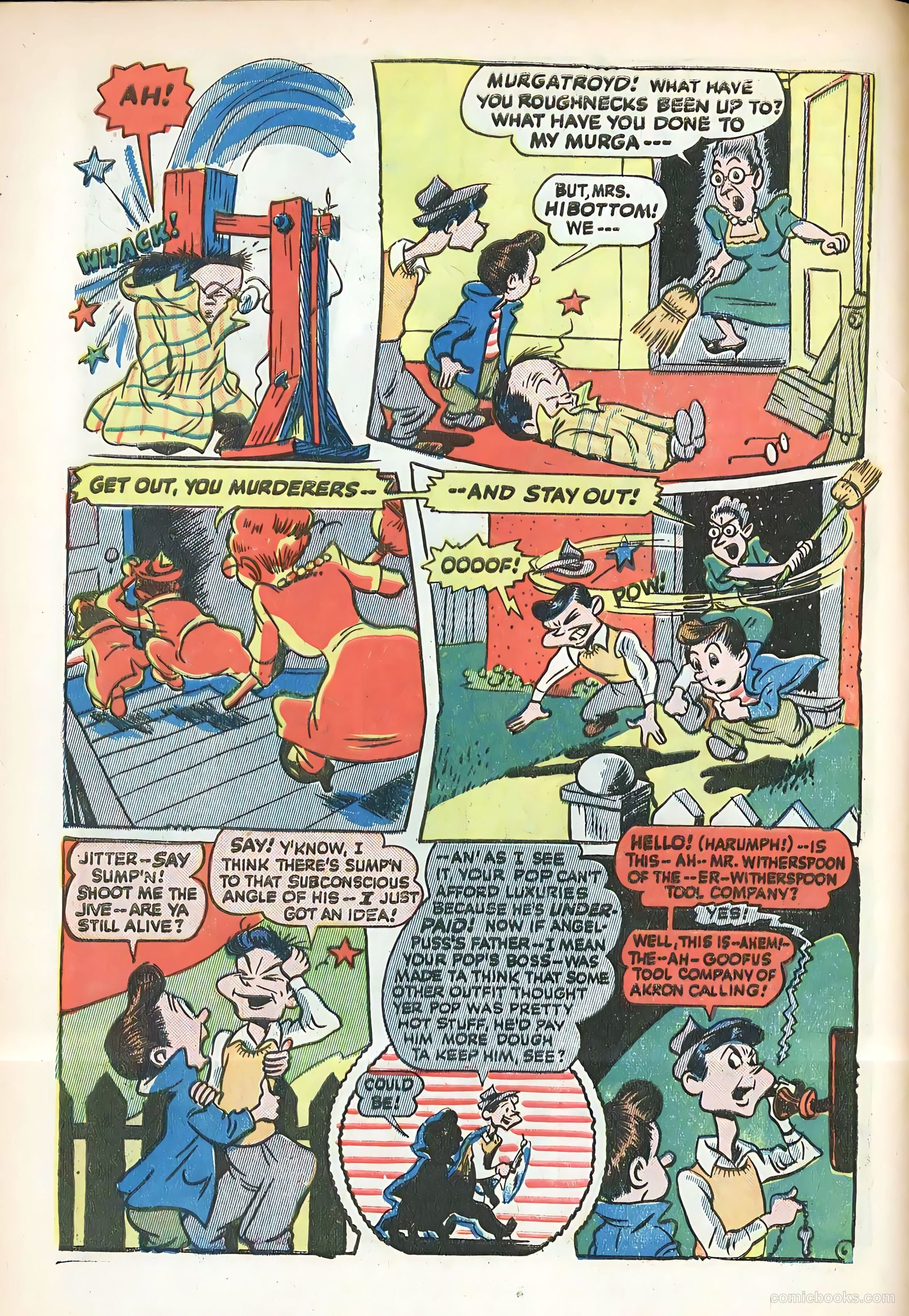 Topsy Turvy #1 (1945) — page 9