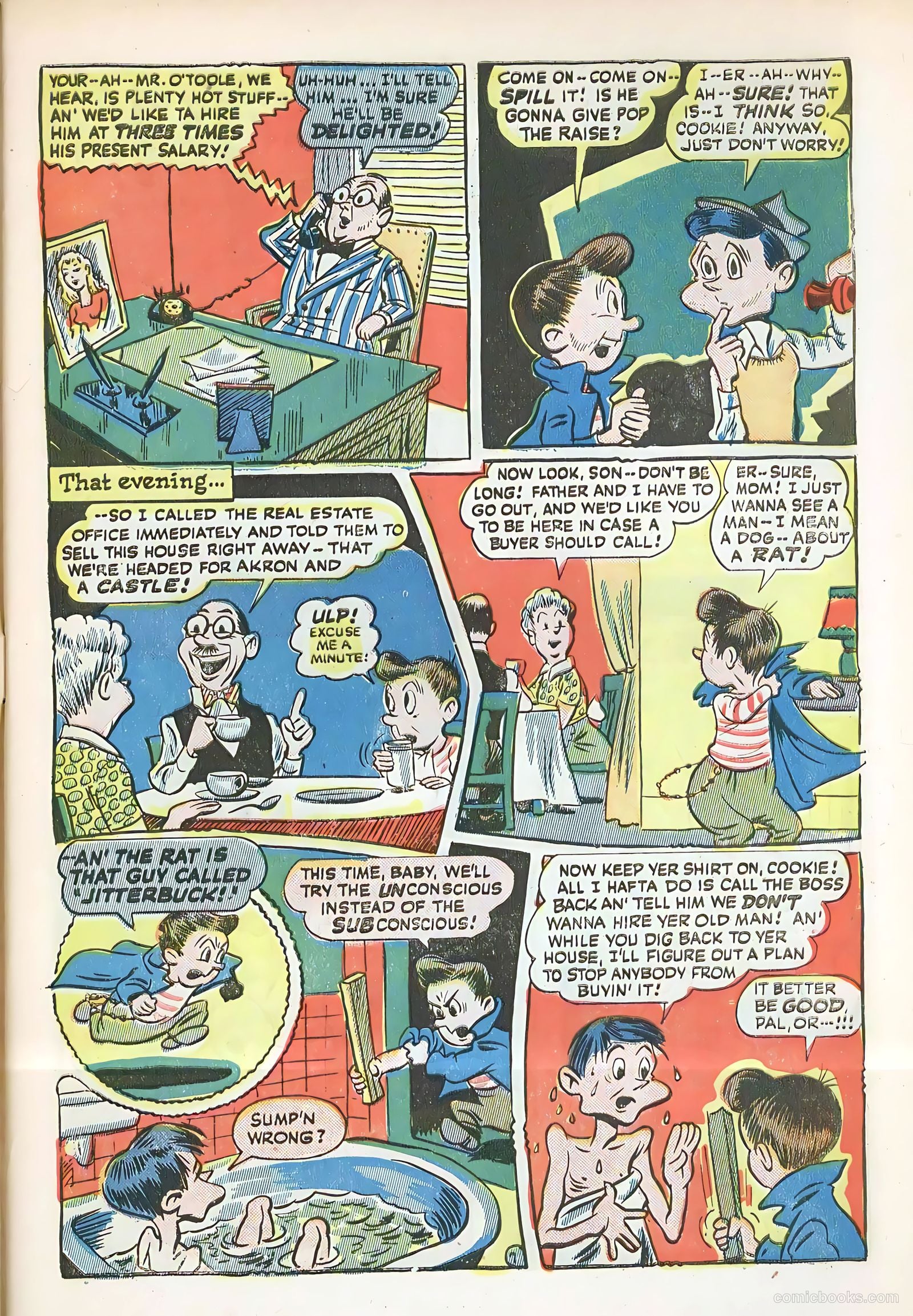 Topsy Turvy #1 (1945) — page 10