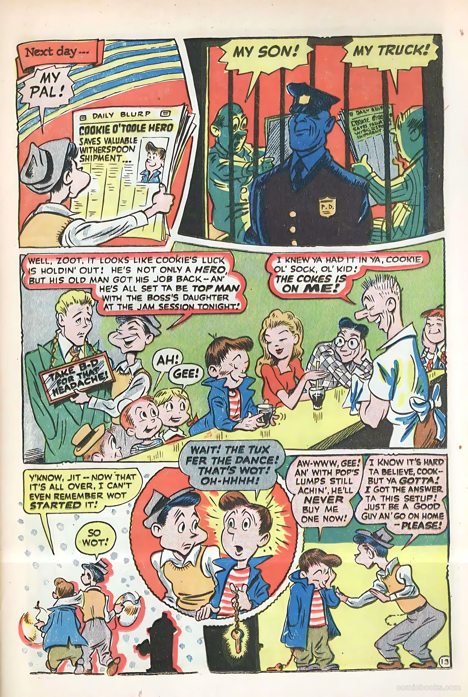 Topsy Turvy #1 (1945) — page 16
