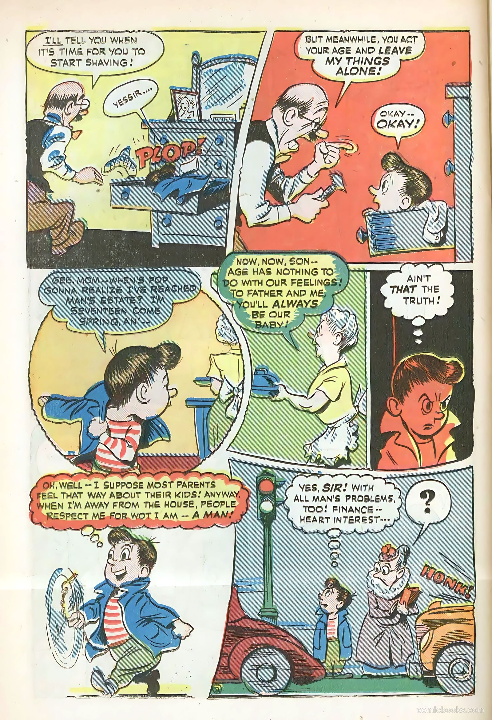 Topsy Turvy #1 (1945) — page 21