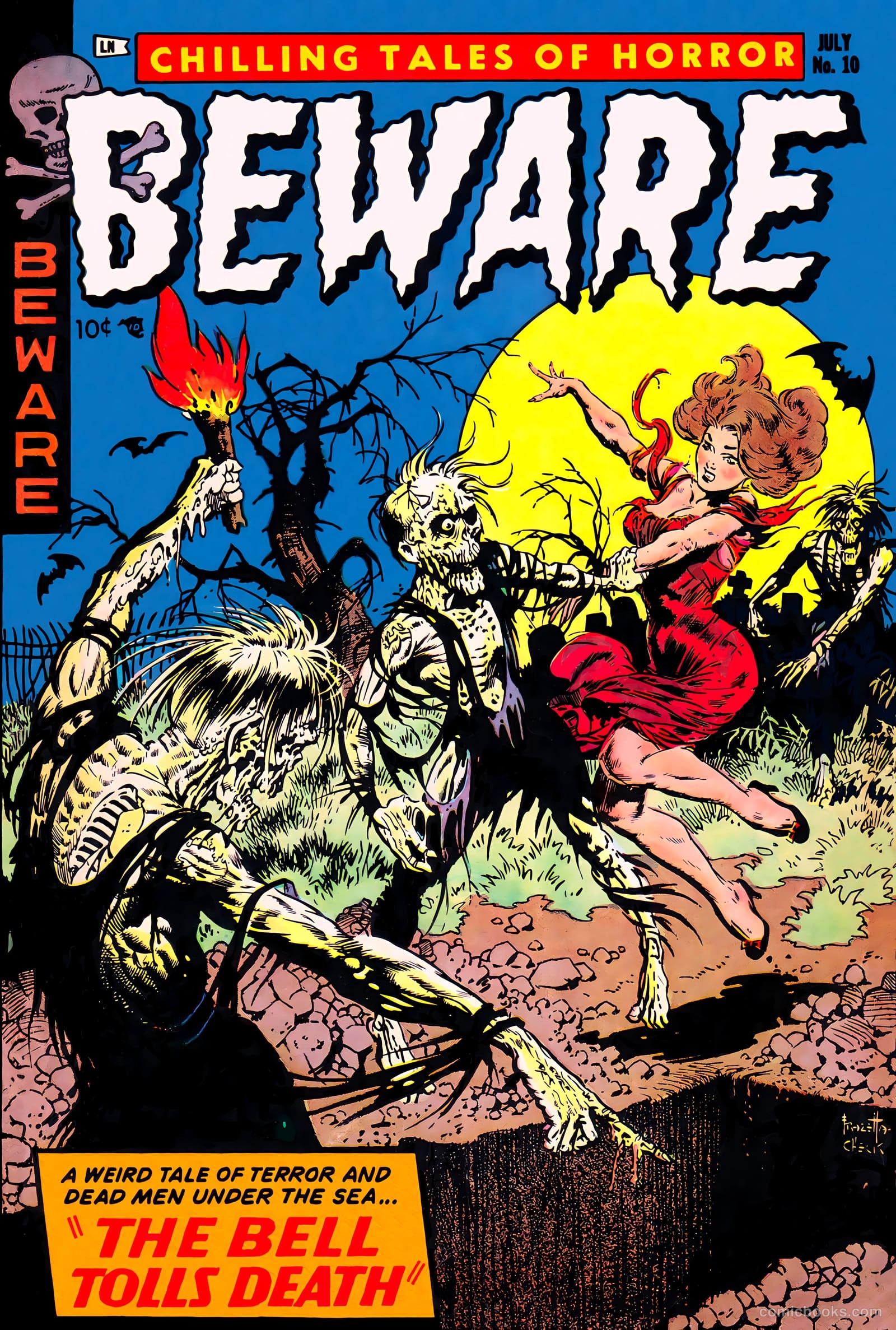 Beware #10 (1954) — page 1