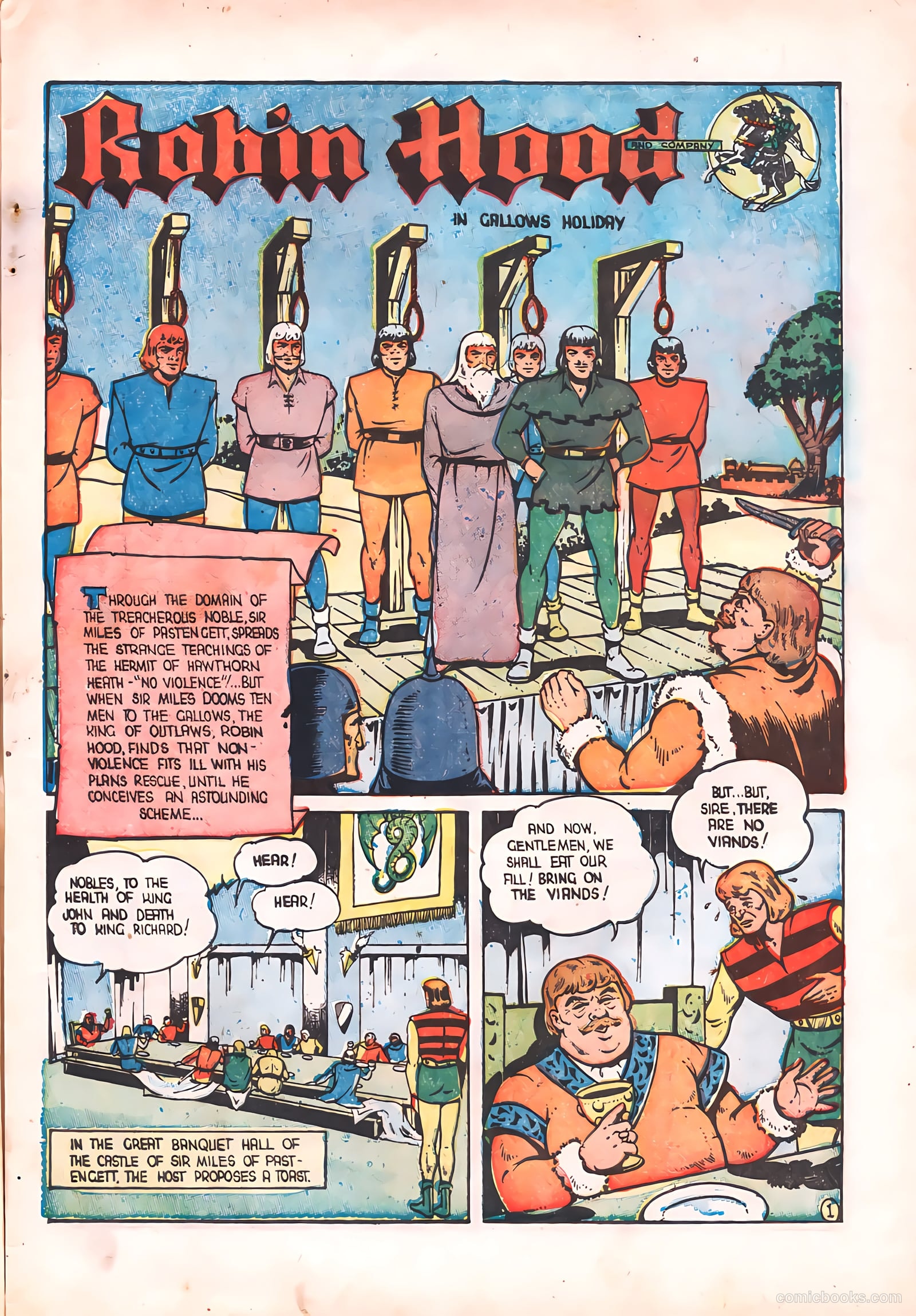 Robin Hood and Company #34 (1945) — page 19