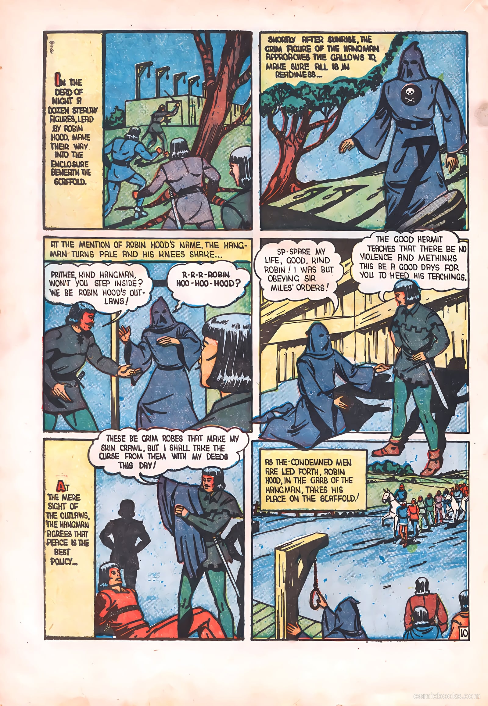 Robin Hood and Company #34 (1945) — page 28
