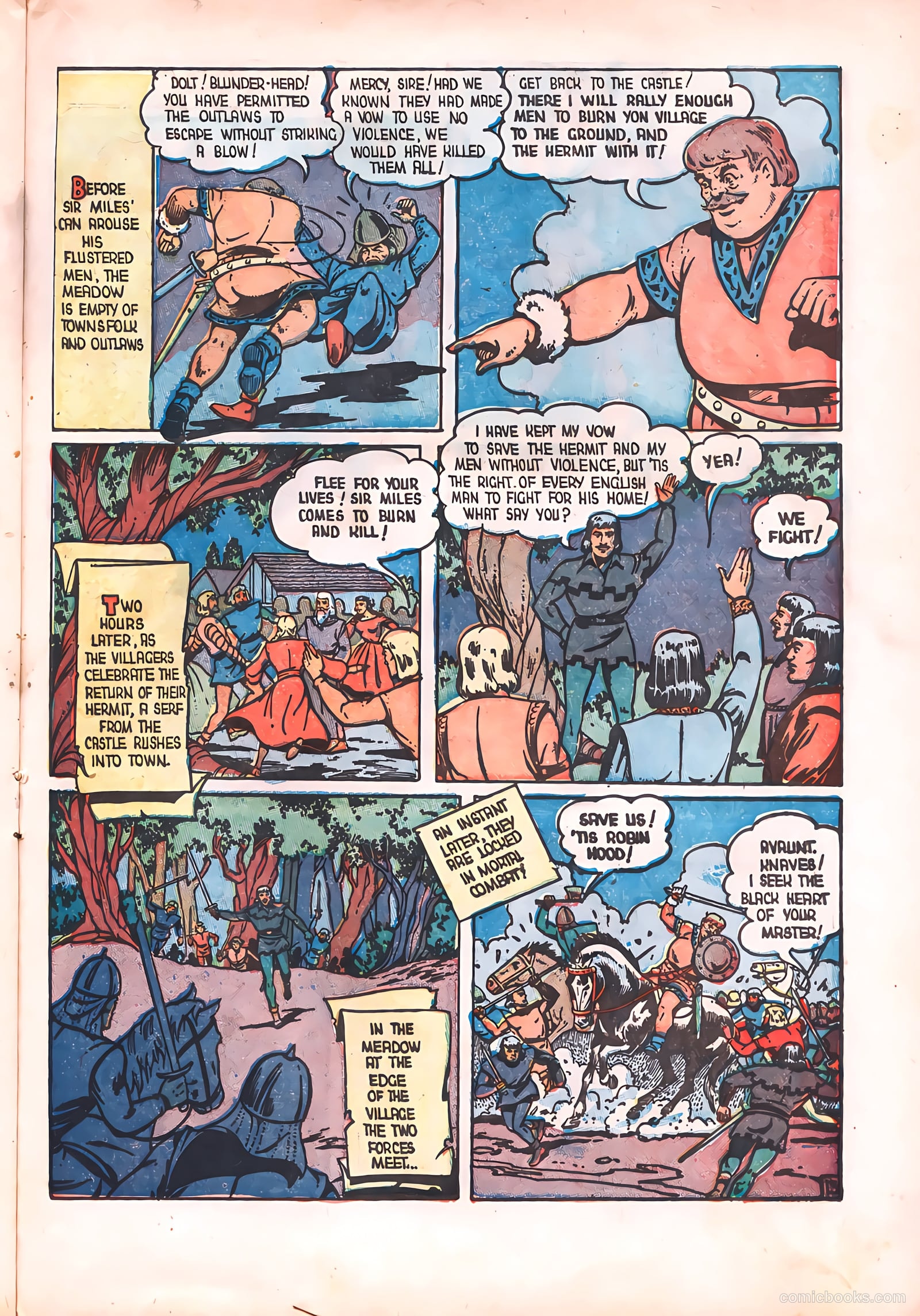 Robin Hood and Company #34 (1945) — page 31
