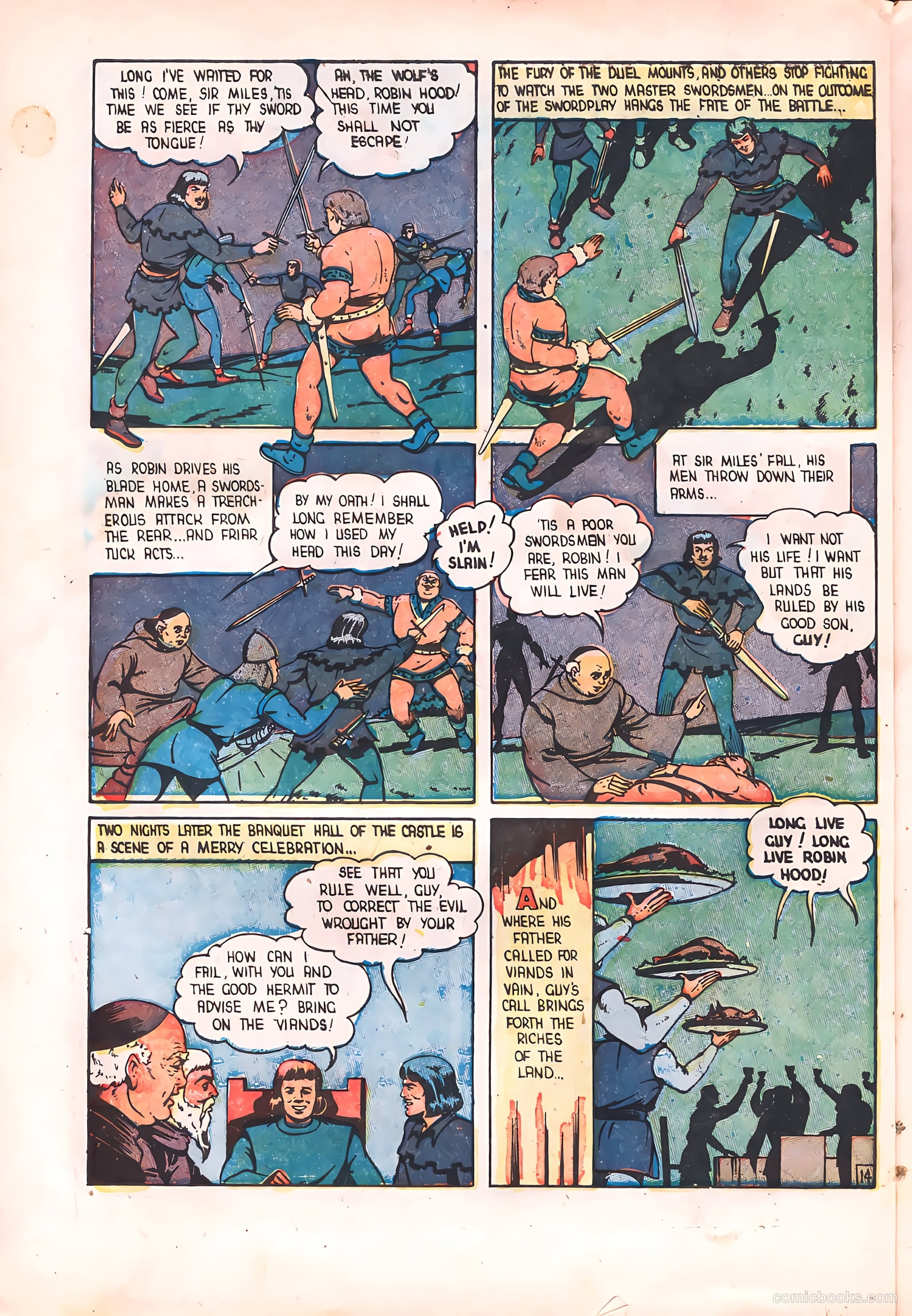 Robin Hood and Company #34 (1945) — page 32