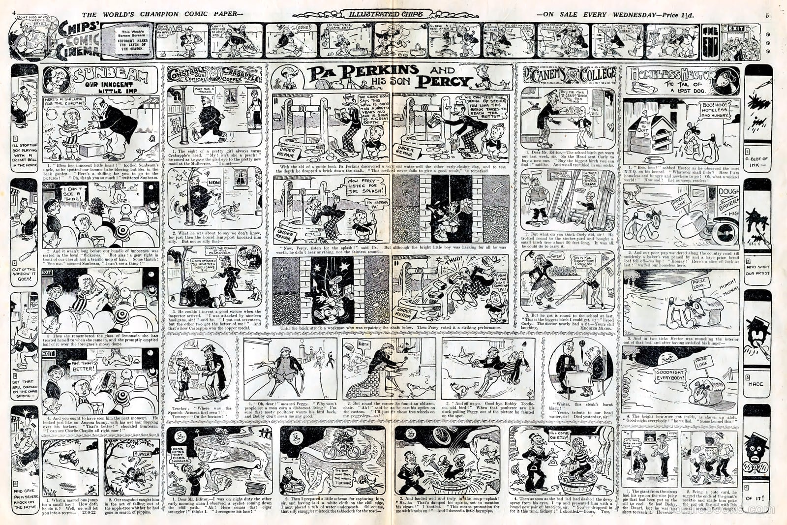 Illustrated Chips #1673 (1922) — page 4
