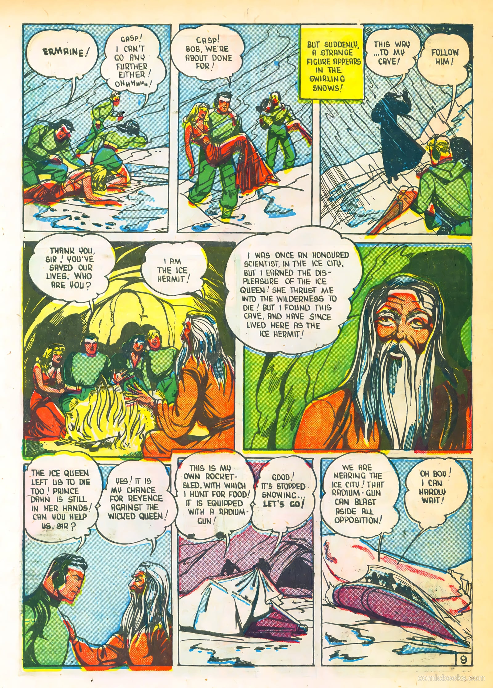 Grand Slam Three Aces #49 (1945) — page 22
