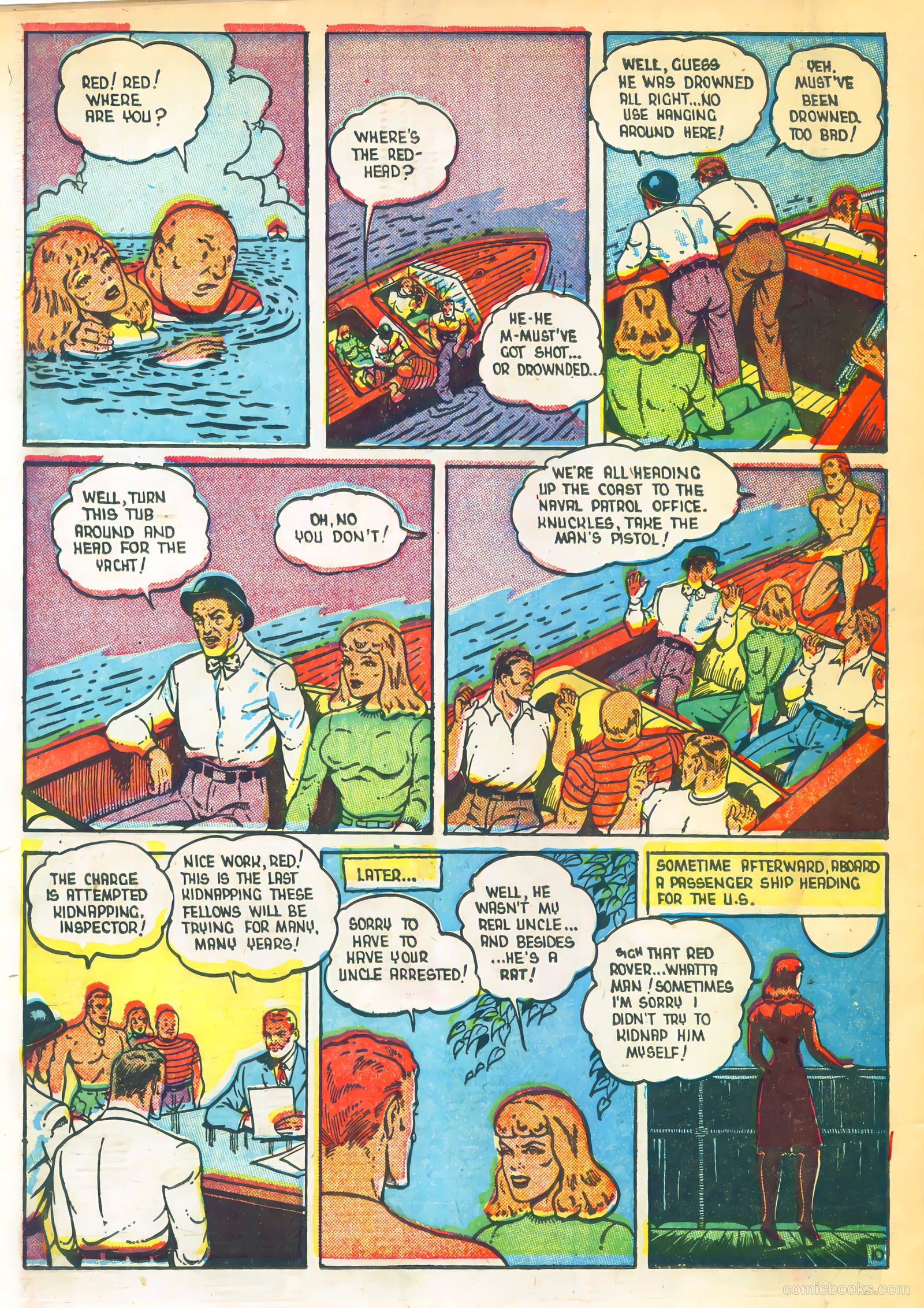 Grand Slam Three Aces #49 (1945) — page 34