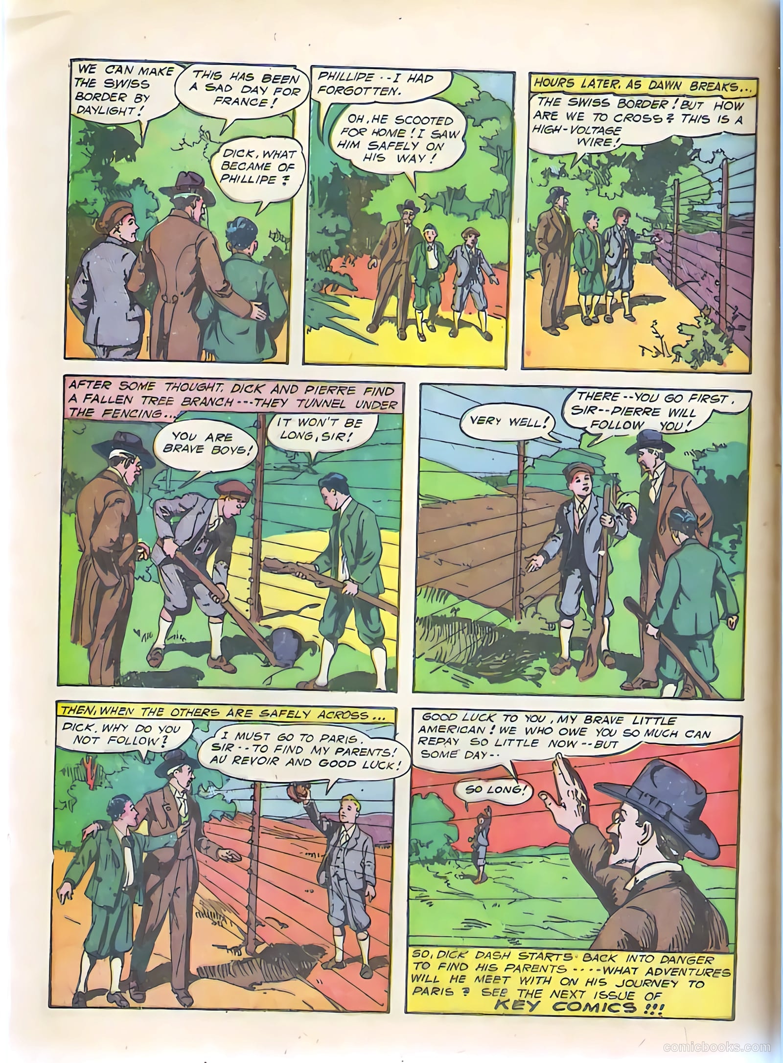 Key Comics #1 (1944) — page 21