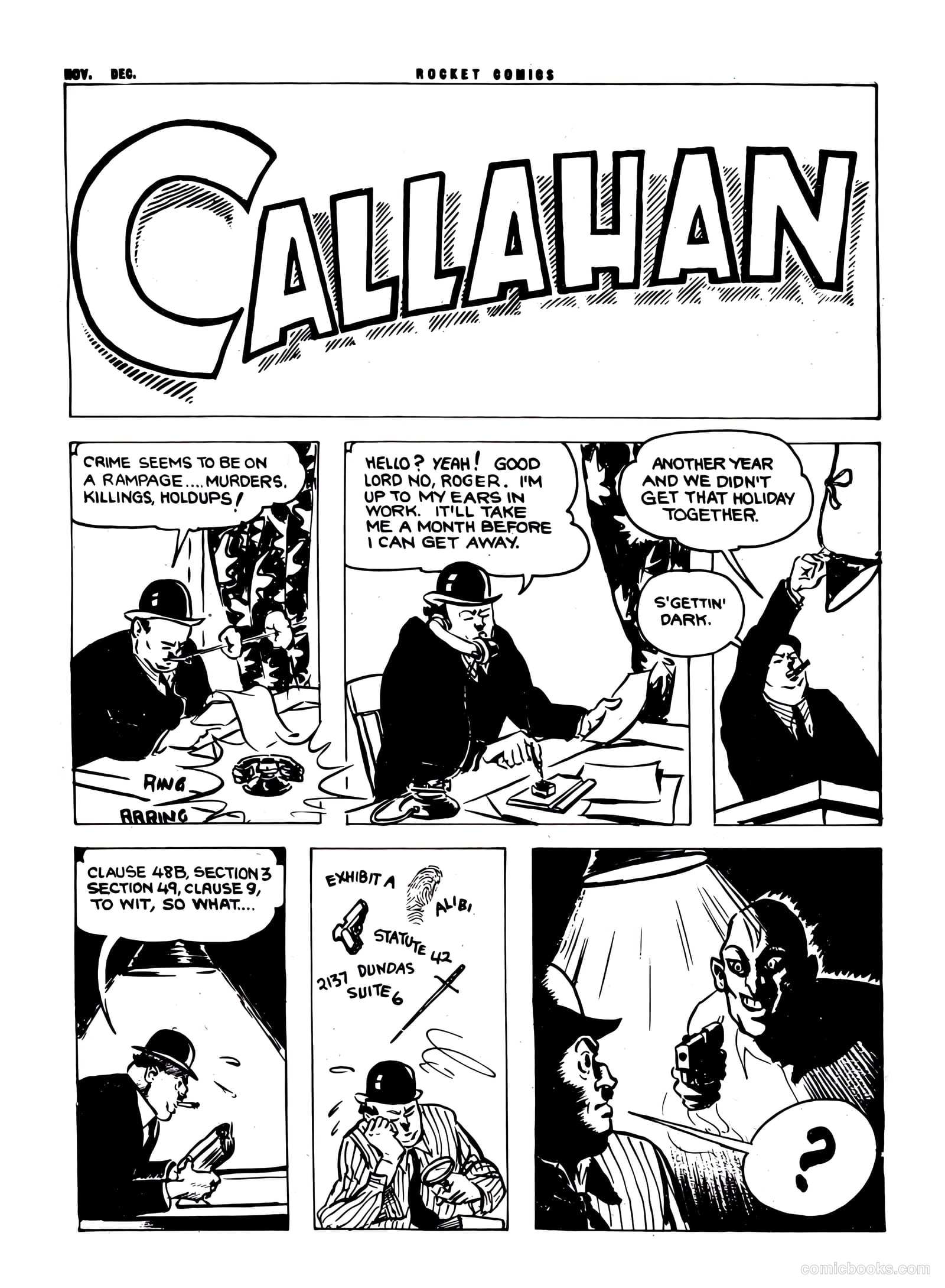 Rocket Comics v1 #5 (1943) — page 2