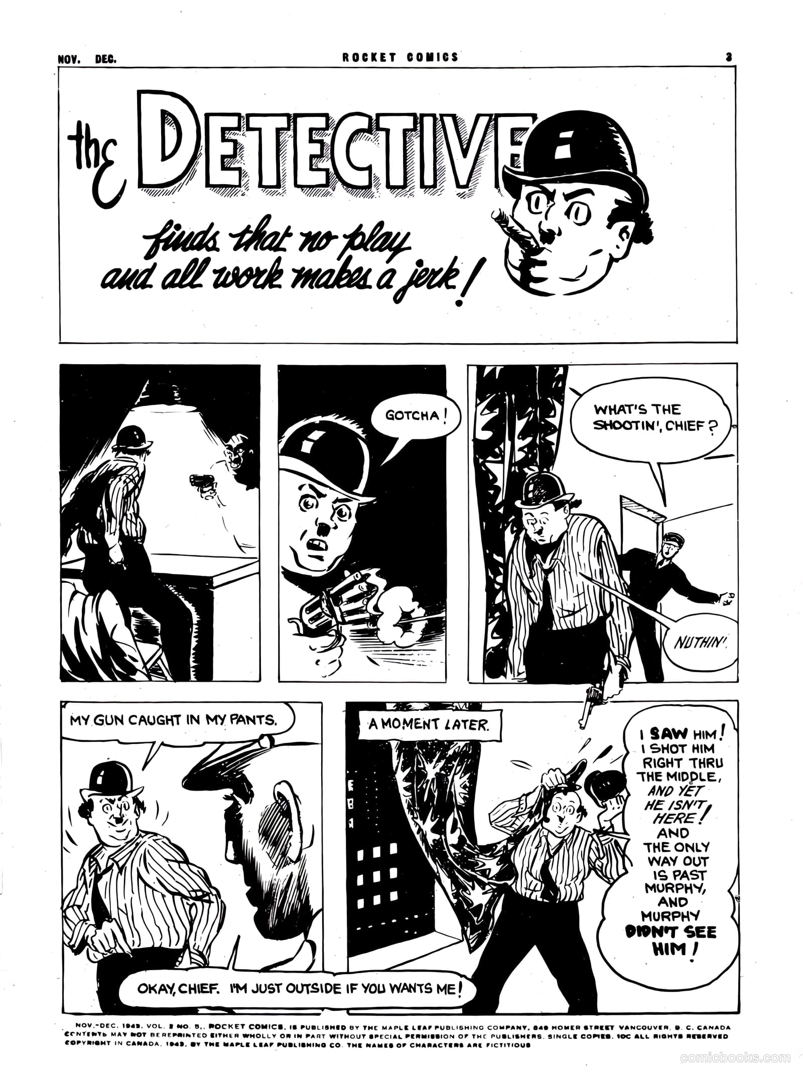 Rocket Comics v1 #5 (1943) — page 3