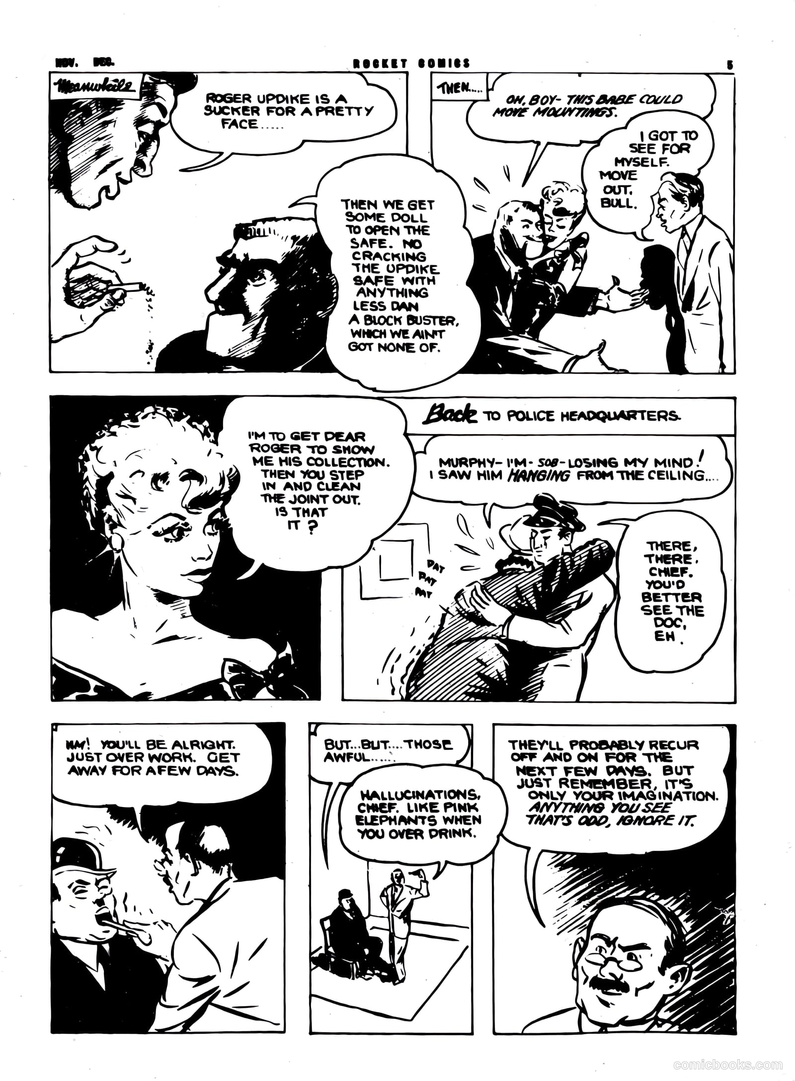 Rocket Comics v1 #5 (1943) — page 5
