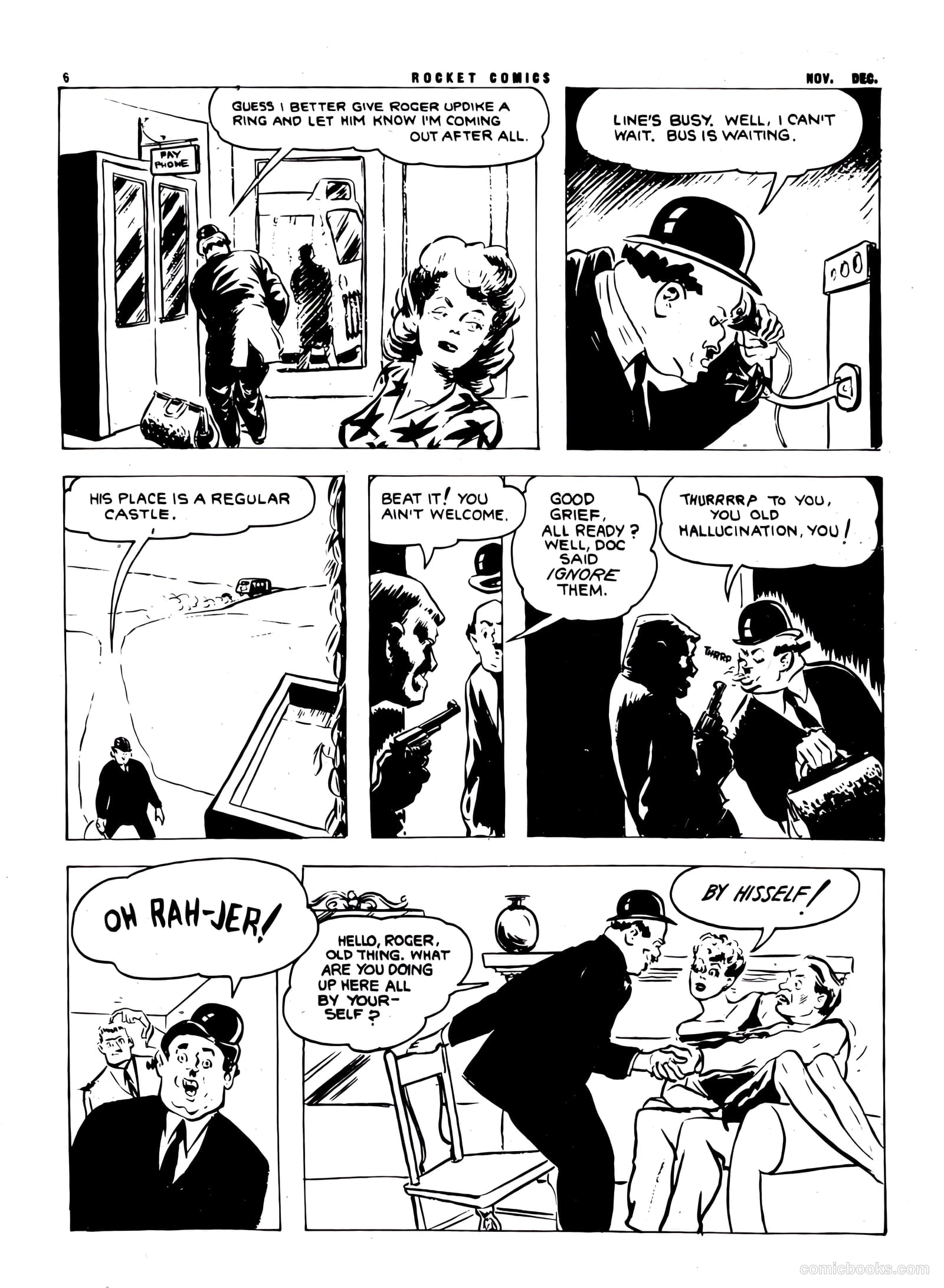 Rocket Comics v1 #5 (1943) — page 6