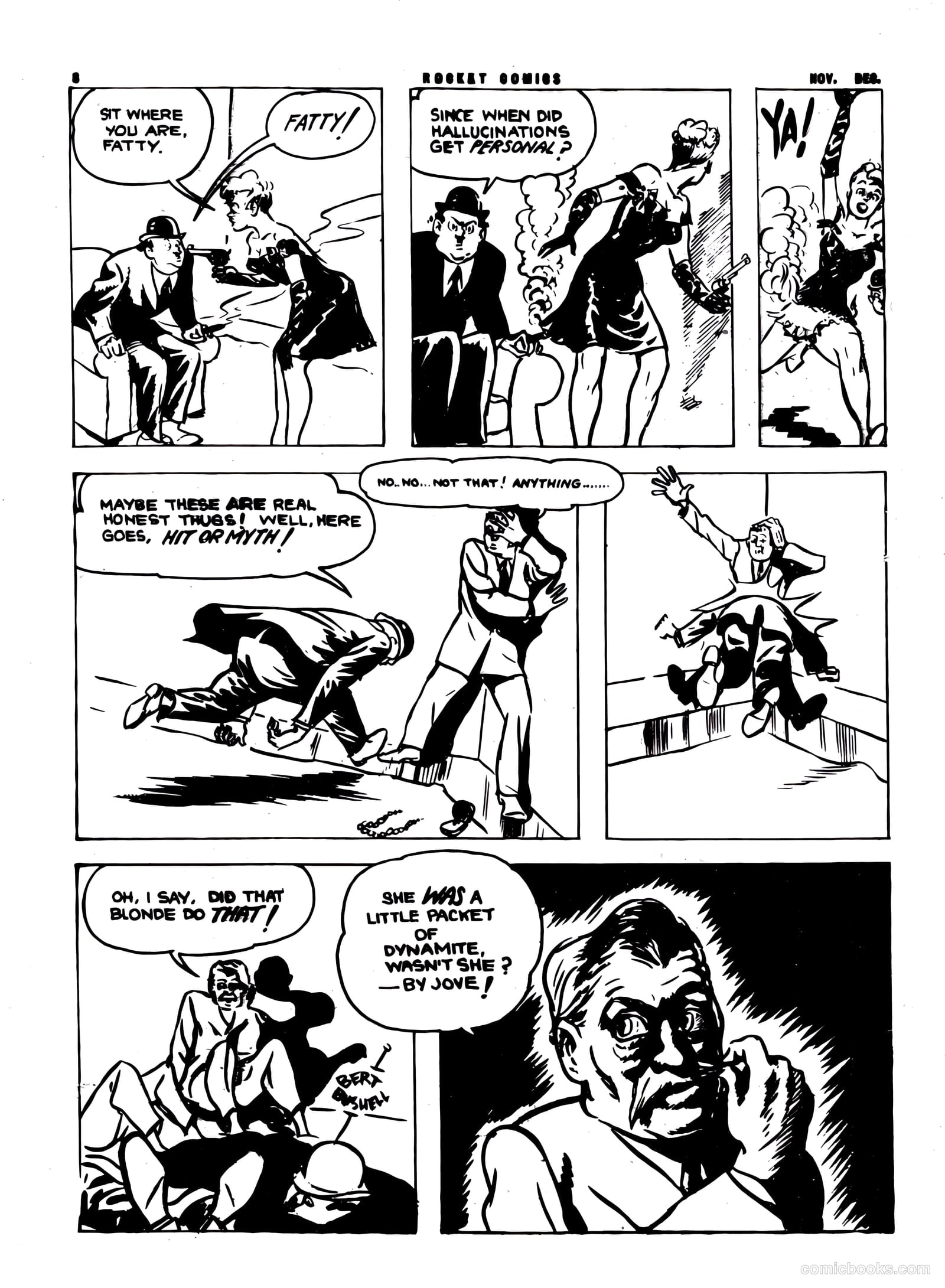 Rocket Comics v1 #5 (1943) — page 8