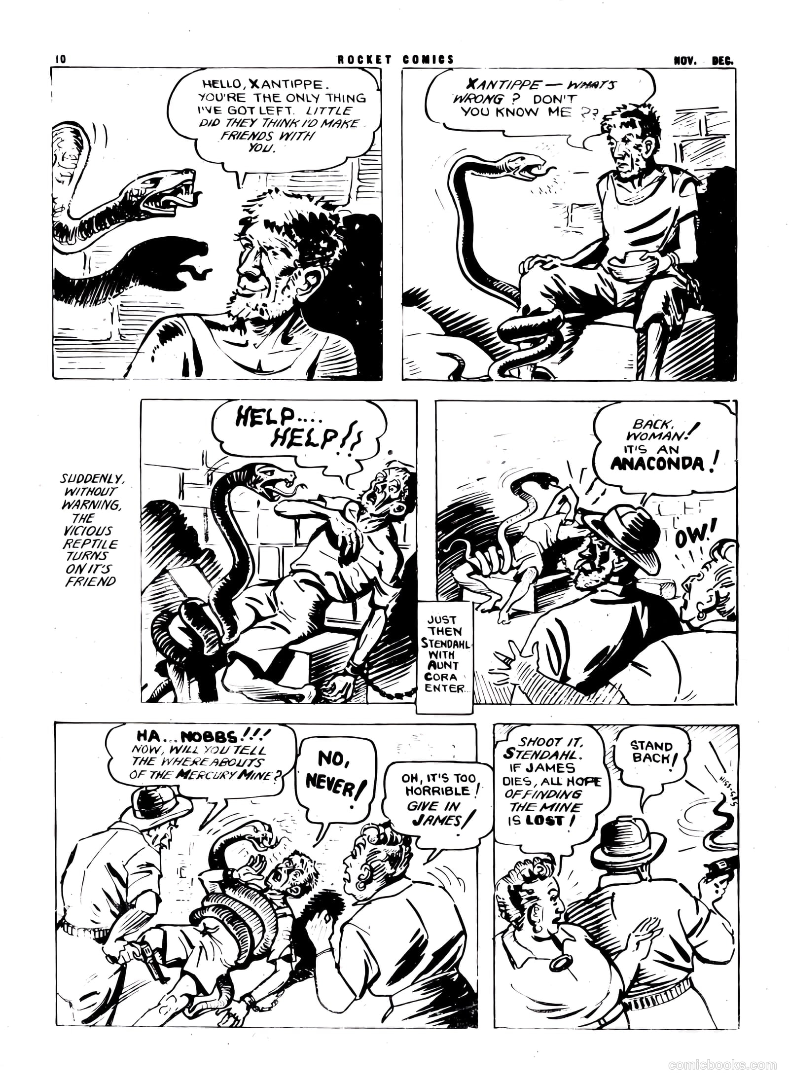 Rocket Comics v1 #5 (1943) — page 10
