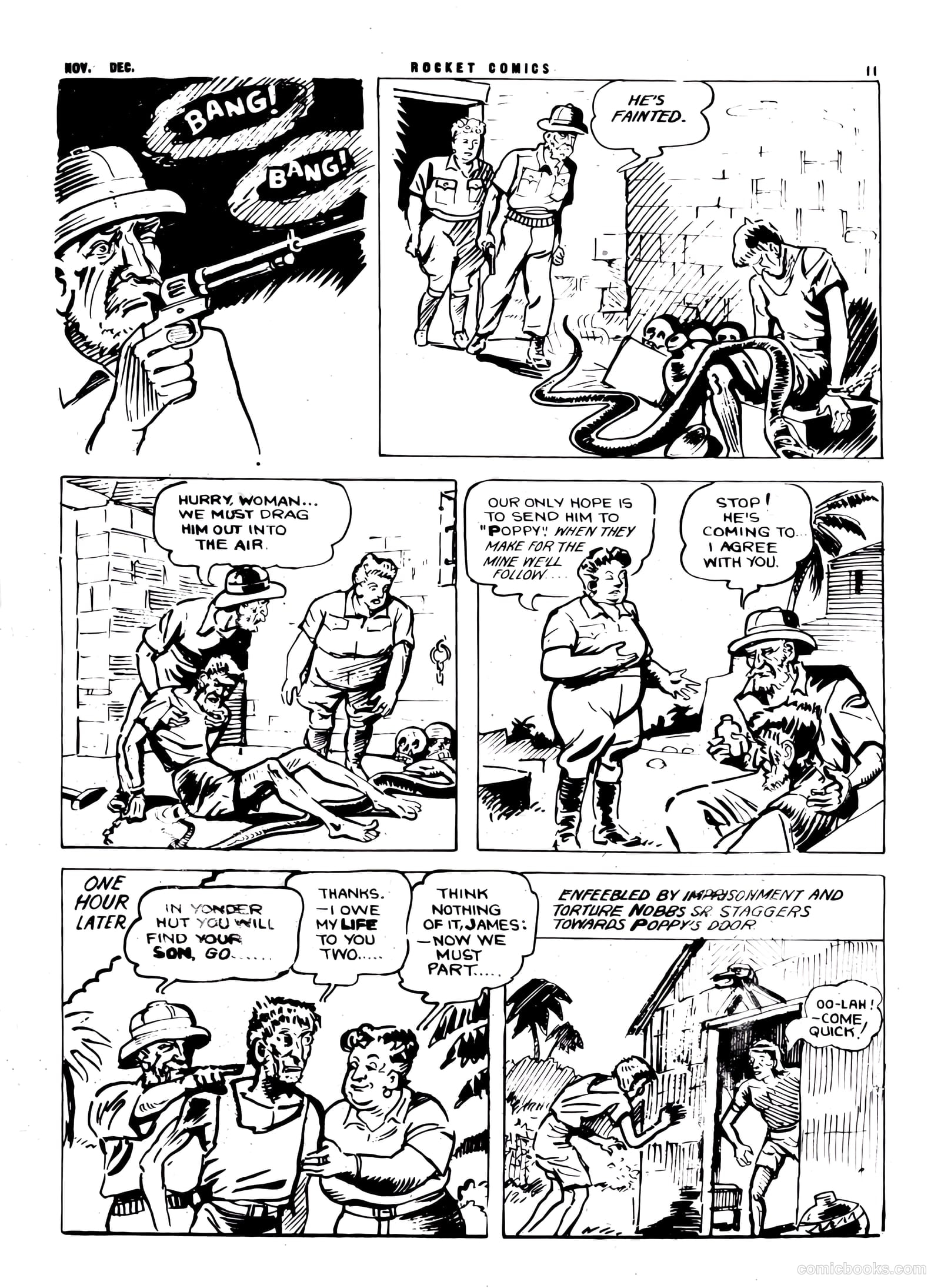 Rocket Comics v1 #5 (1943) — page 11
