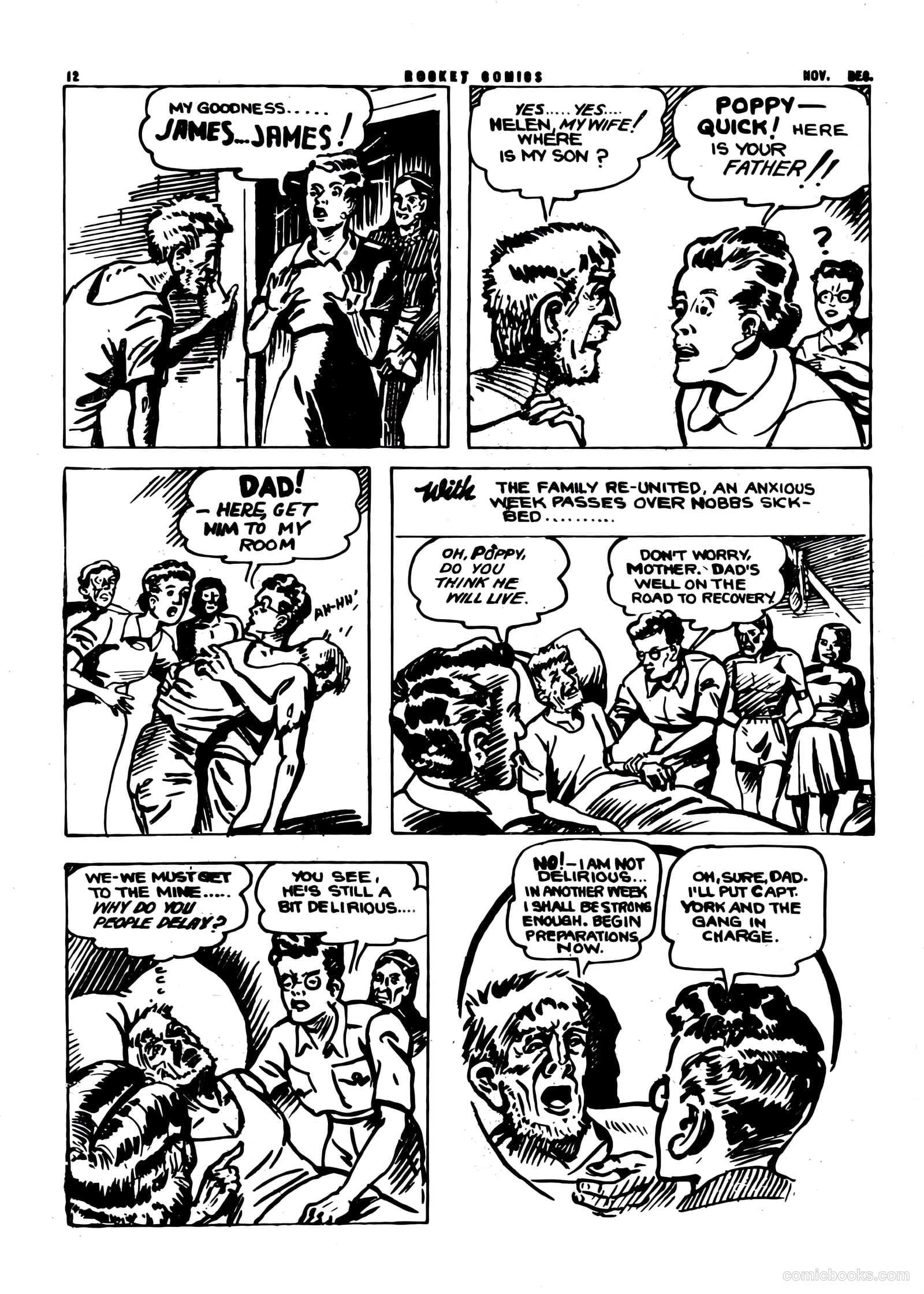 Rocket Comics v1 #5 (1943) — page 12