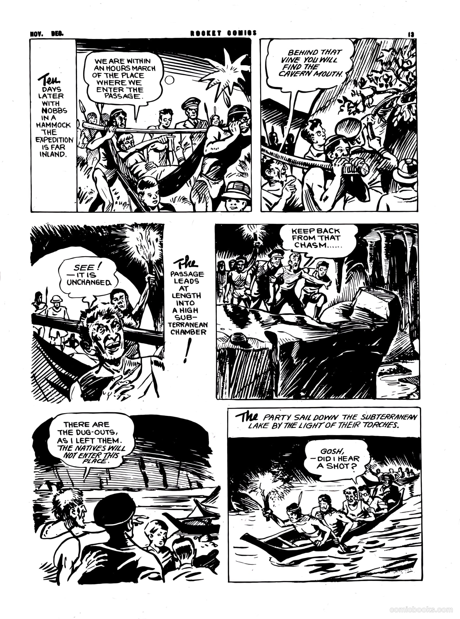 Rocket Comics v1 #5 (1943) — page 13