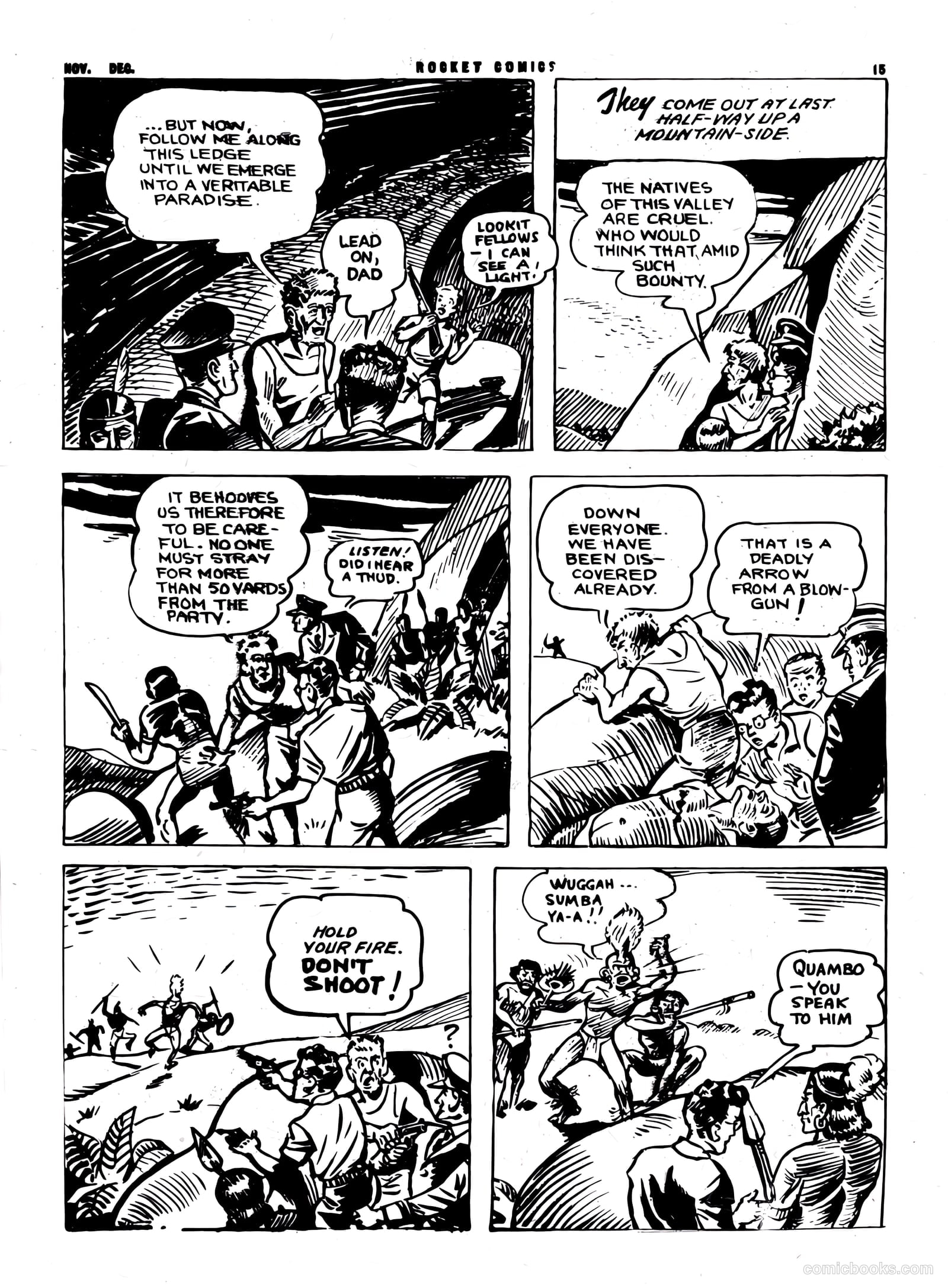 Rocket Comics v1 #5 (1943) — page 15