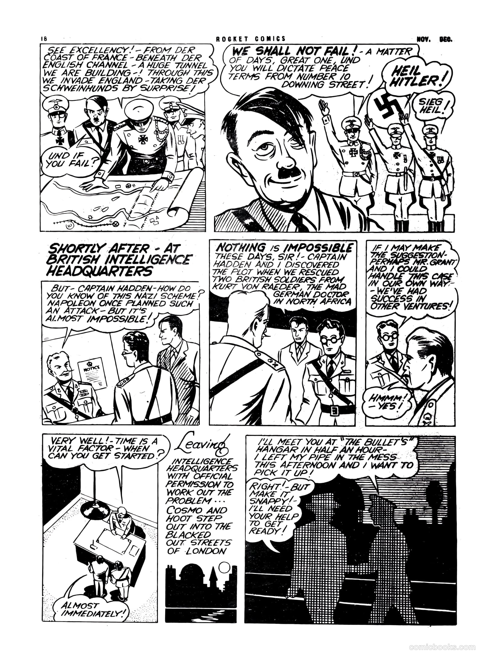 Rocket Comics v1 #5 (1943) — page 18