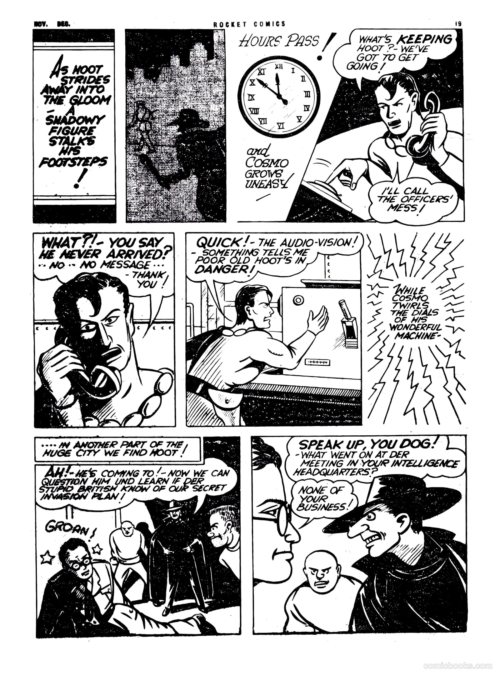 Rocket Comics v1 #5 (1943) — page 19