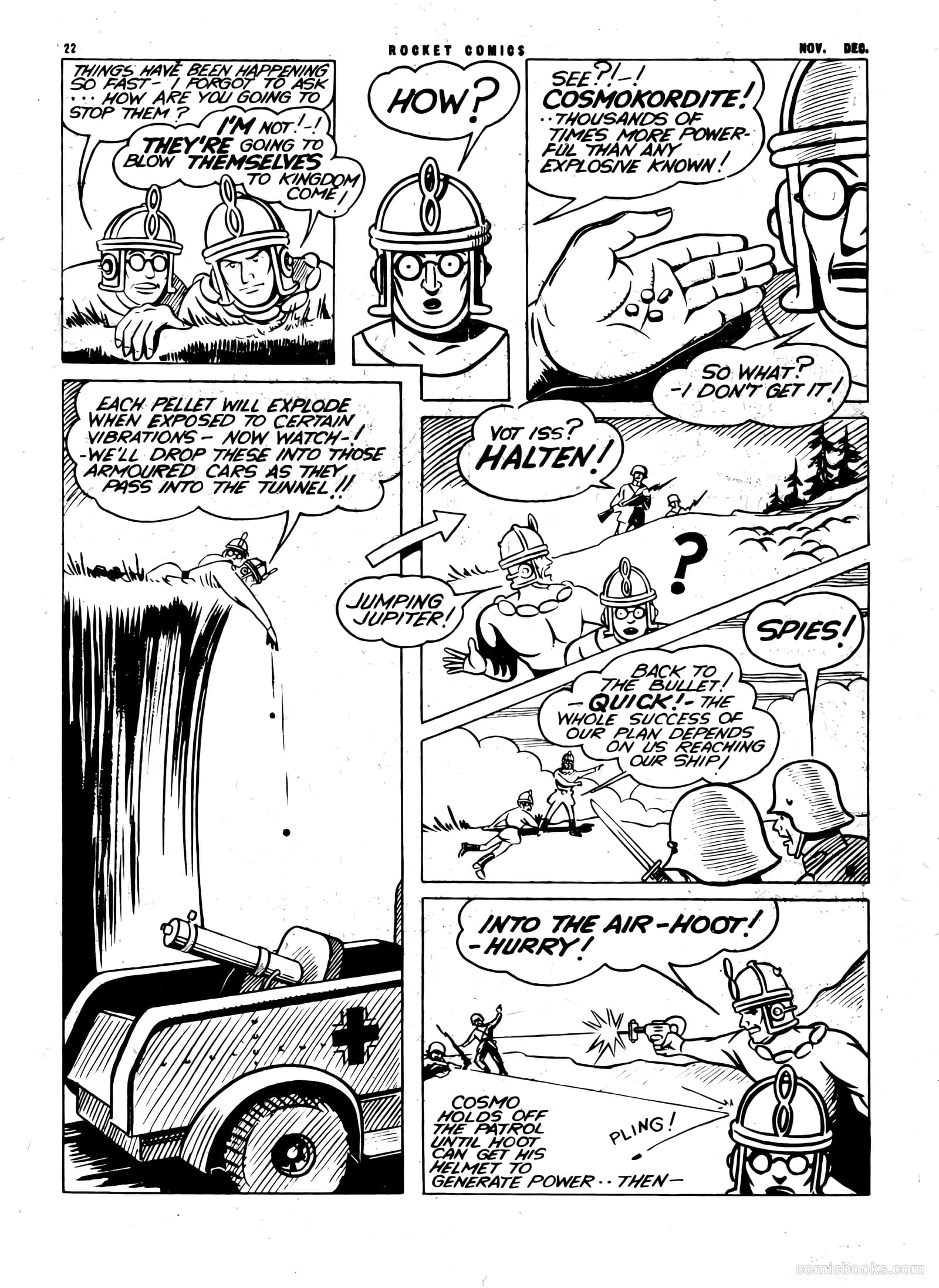 Rocket Comics v1 #5 (1943) — page 22