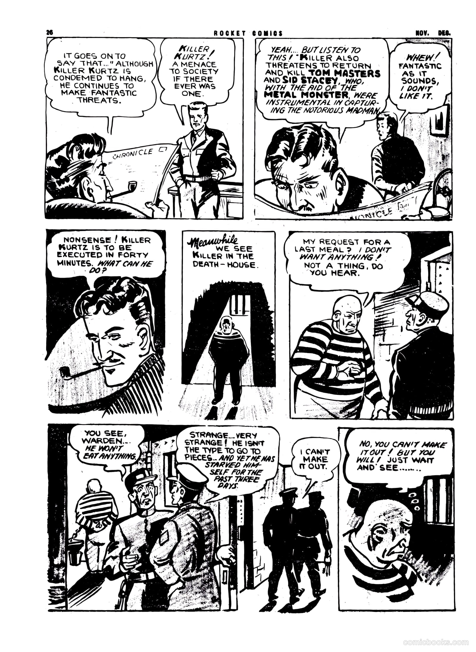 Rocket Comics v1 #5 (1943) — page 26