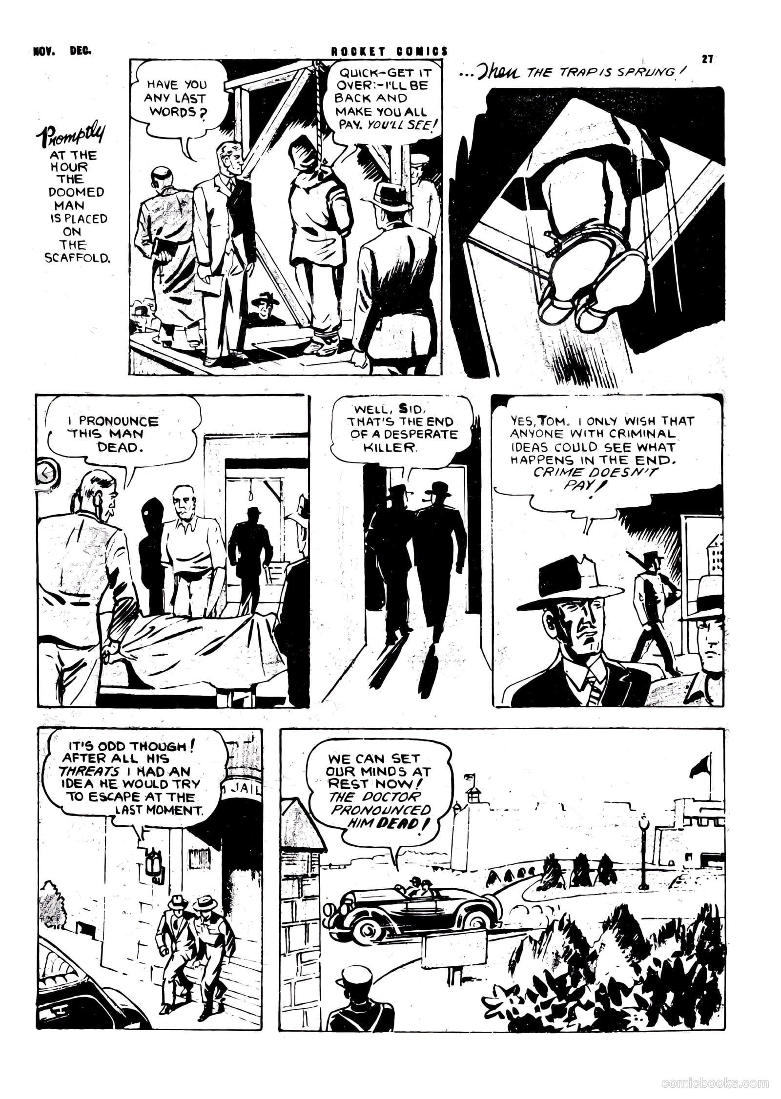 Rocket Comics v1 #5 (1943) — page 27