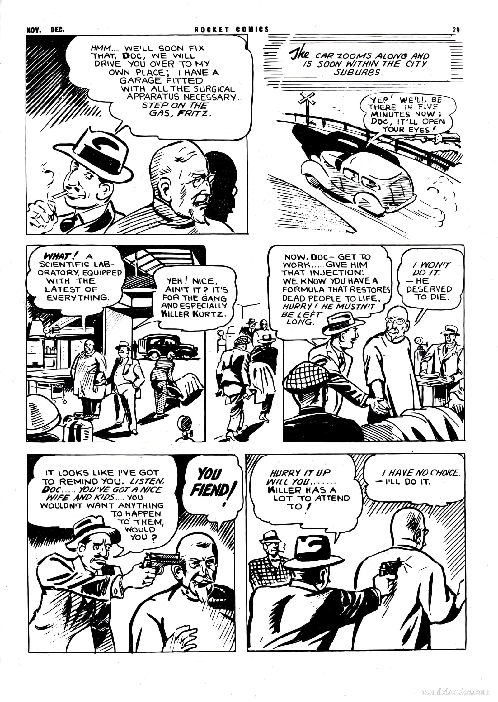 Rocket Comics v1 #5 (1943) — page 29