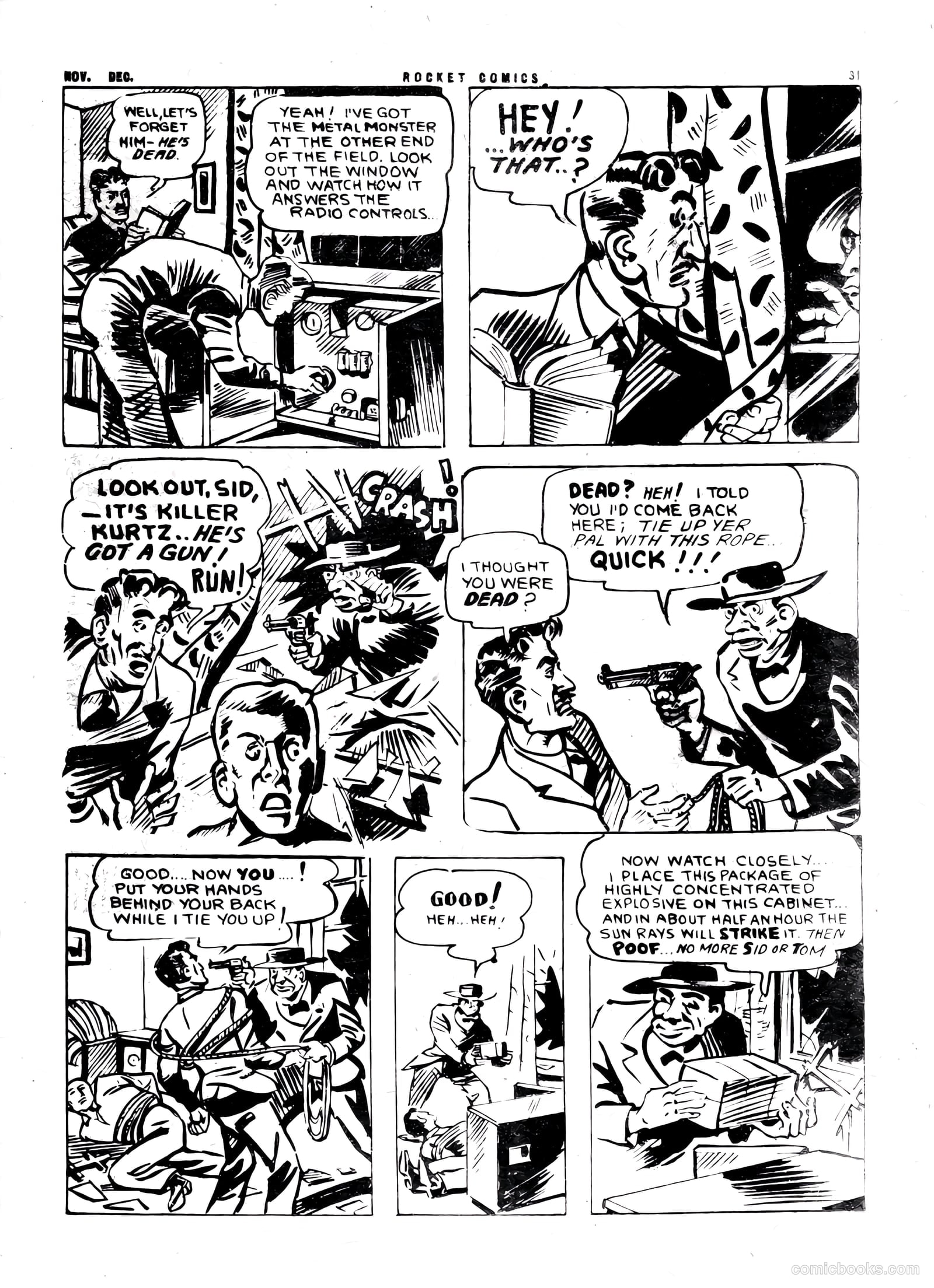 Rocket Comics v1 #5 (1943) — page 31