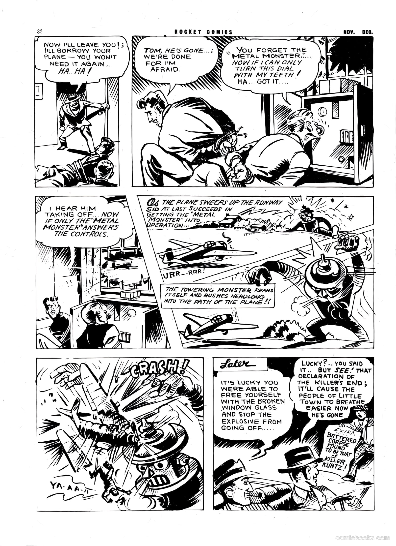 Rocket Comics v1 #5 (1943) — page 32