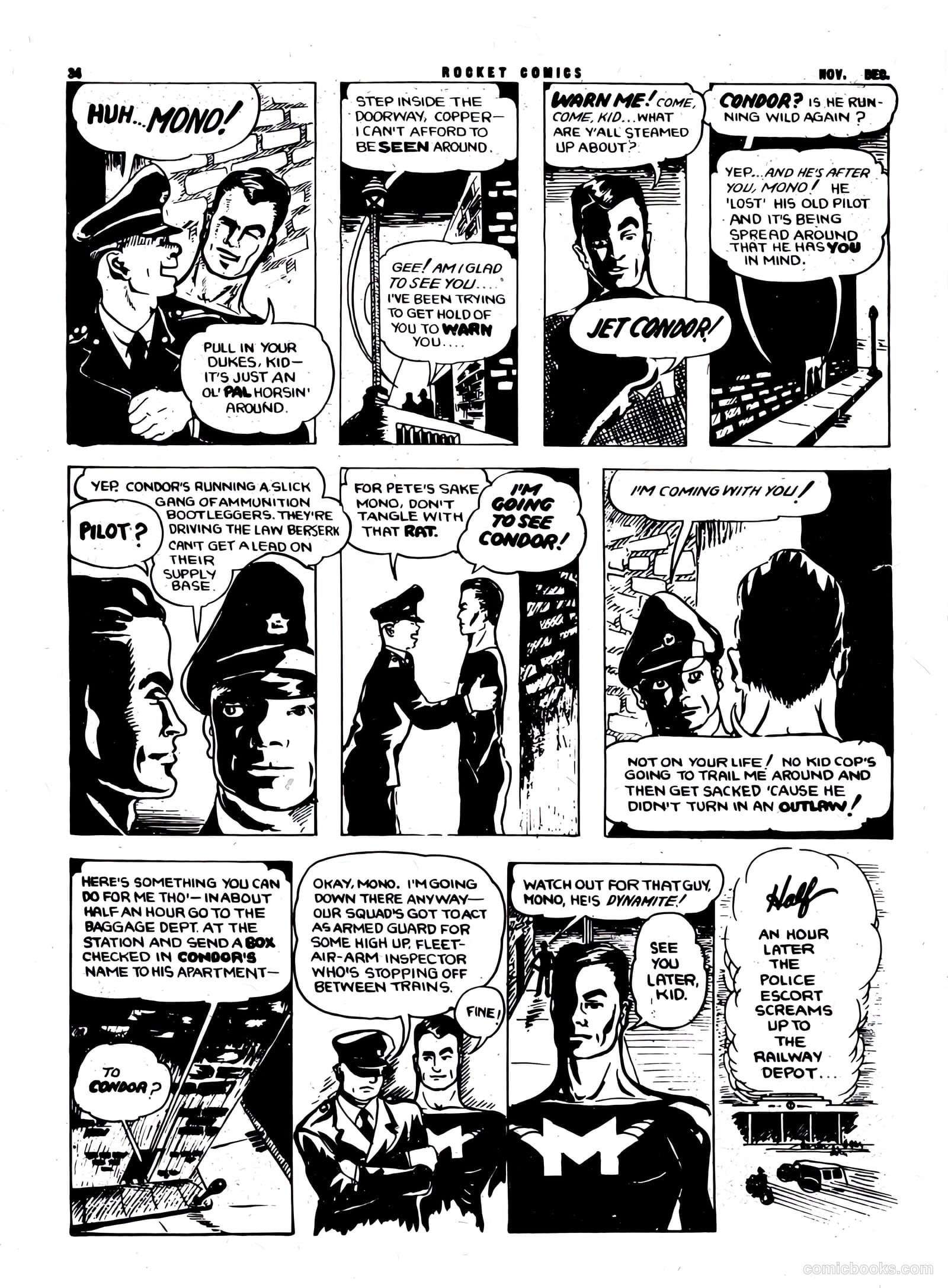Rocket Comics v1 #5 (1943) — page 34
