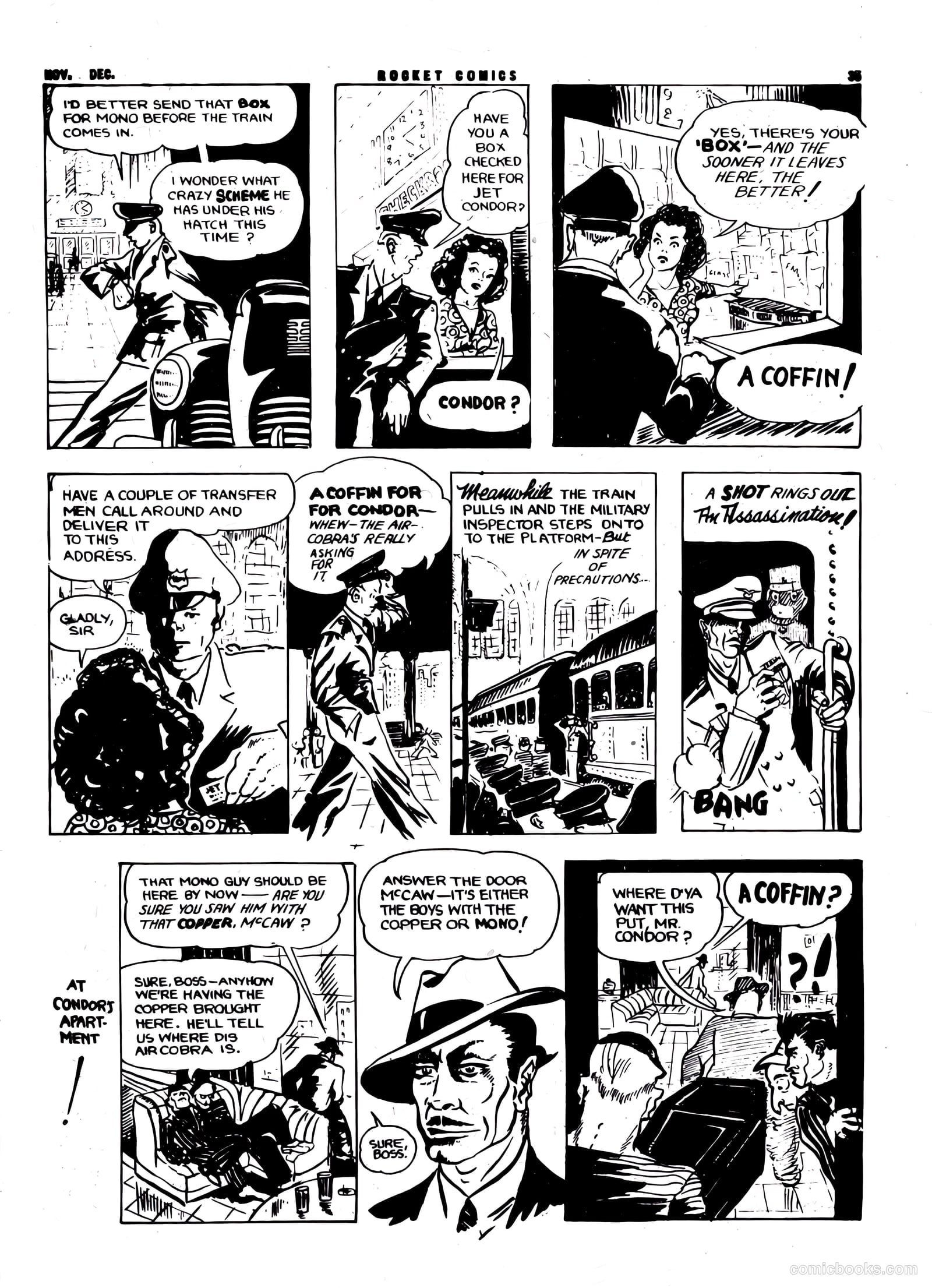 Rocket Comics v1 #5 (1943) — page 35