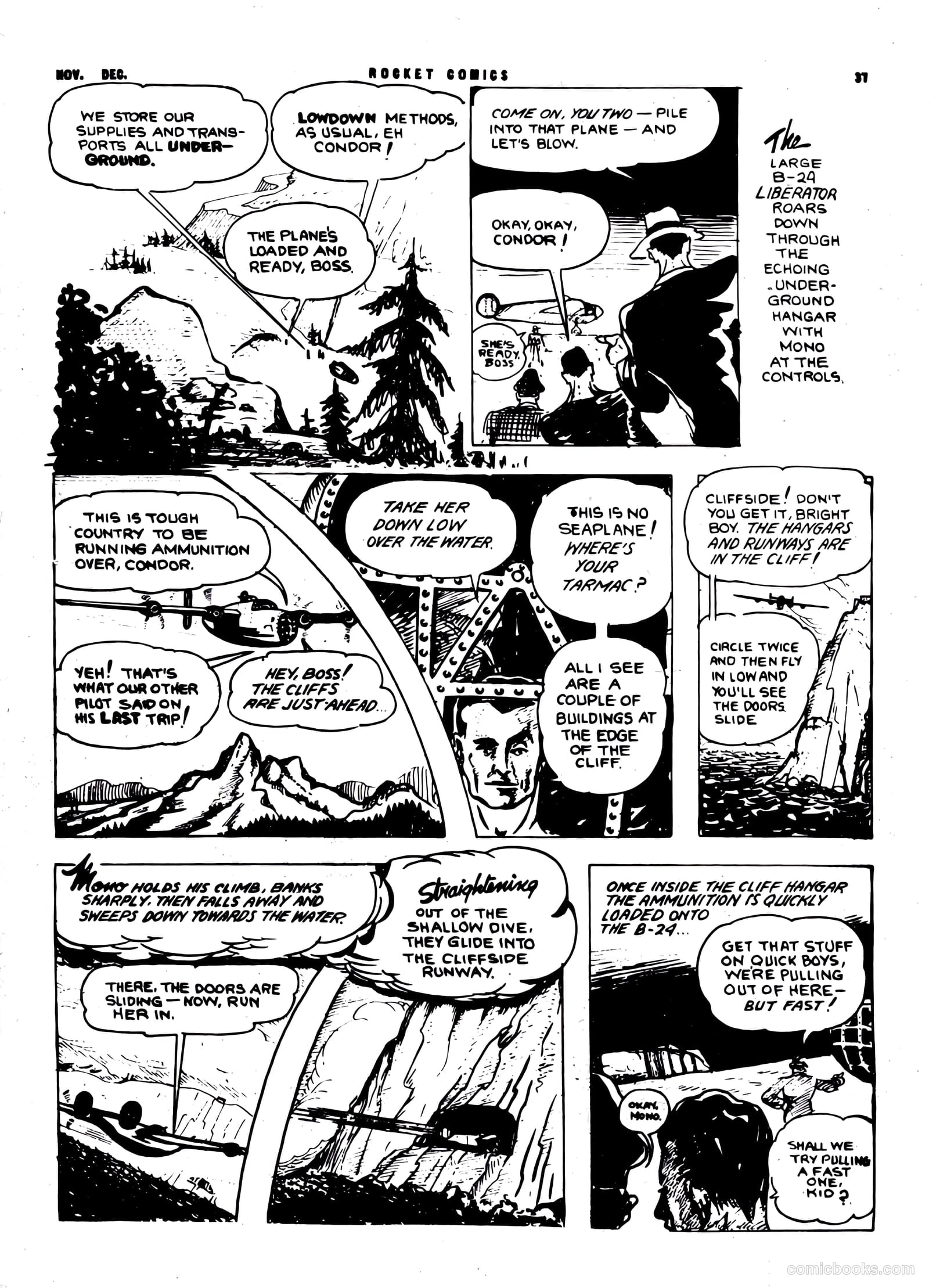 Rocket Comics v1 #5 (1943) — page 37