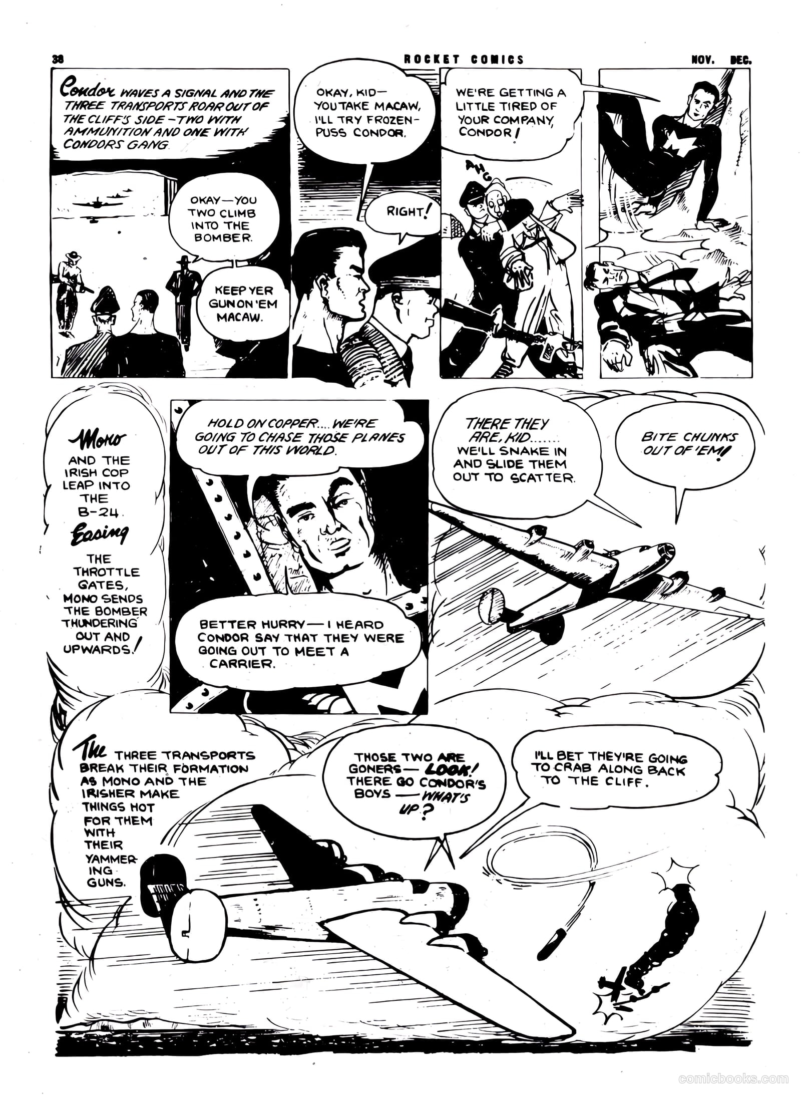 Rocket Comics v1 #5 (1943) — page 38