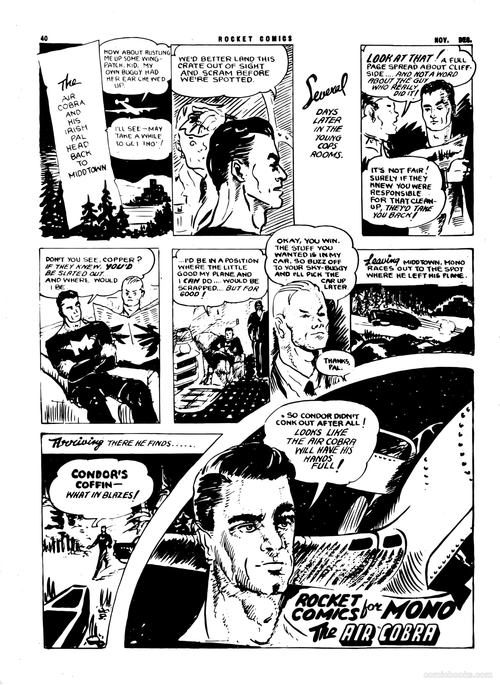 Rocket Comics v1 #5 (1943) — page 40